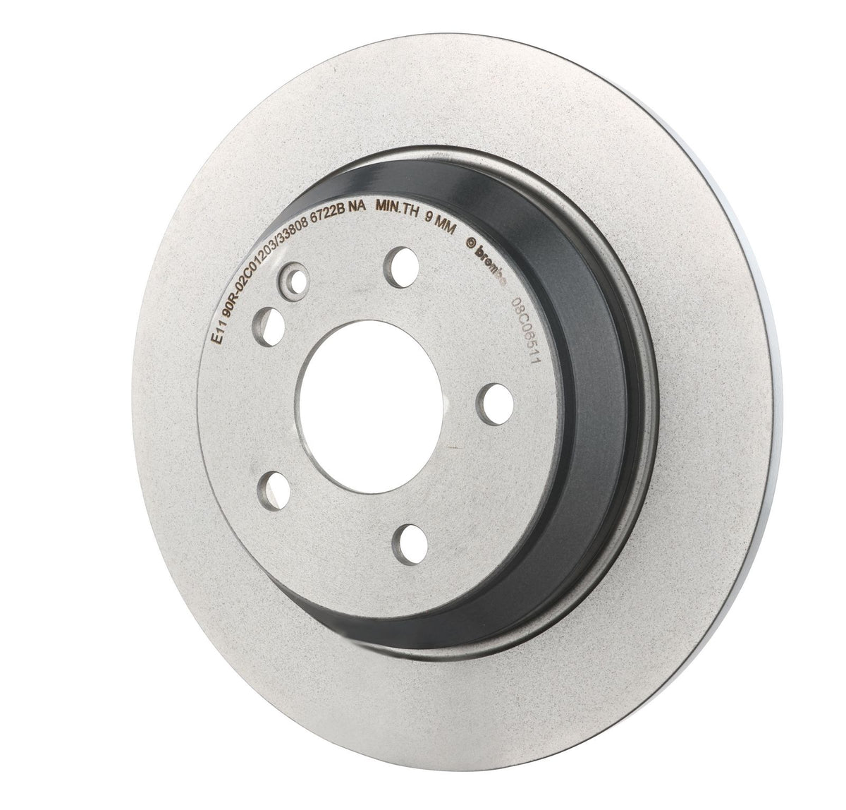PRIME UV Coated Rear Disc Brake Rotor - 08.C065.11_09