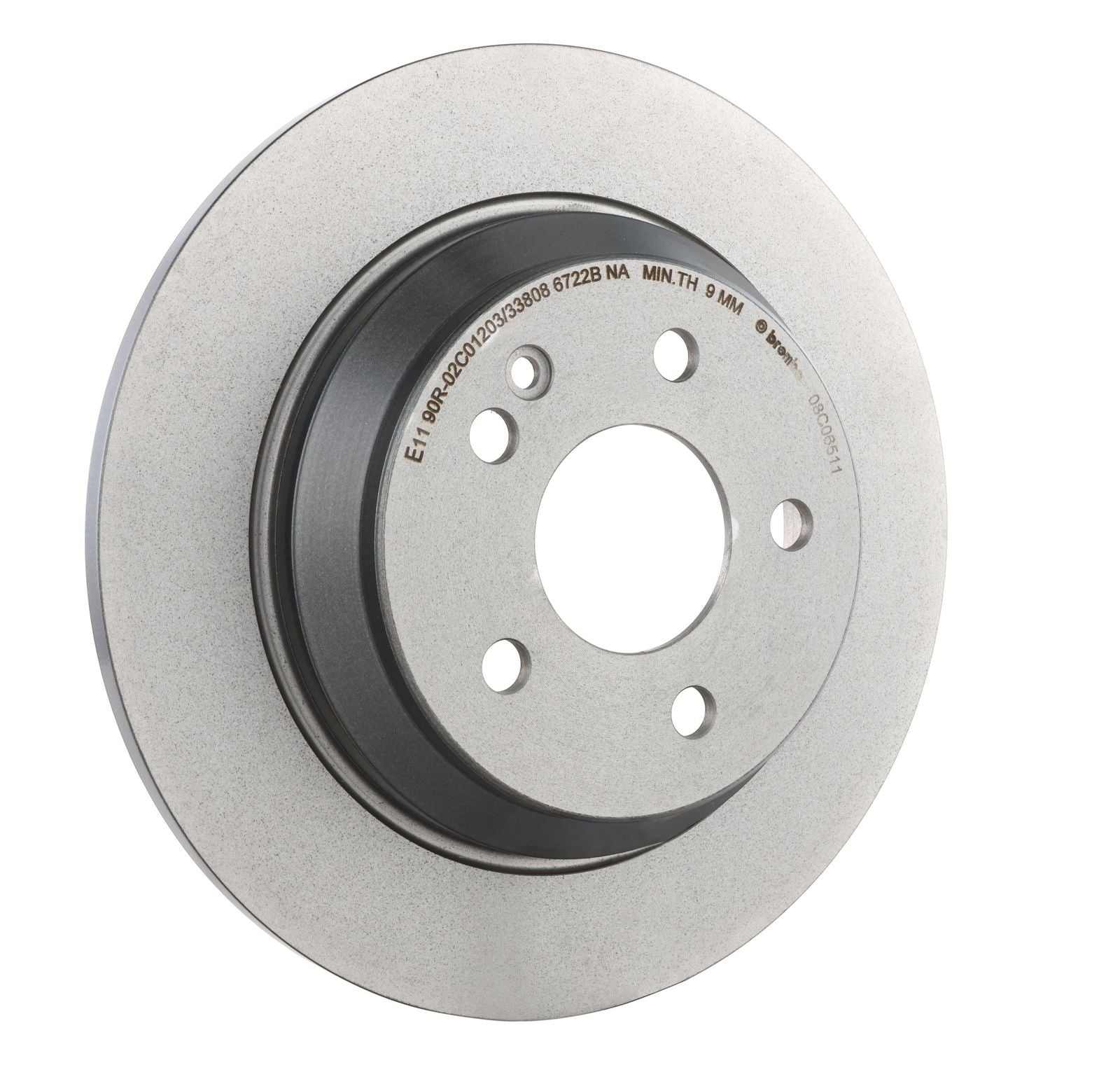 PRIME UV Coated Rear Disc Brake Rotor - 08.C065.11_29
