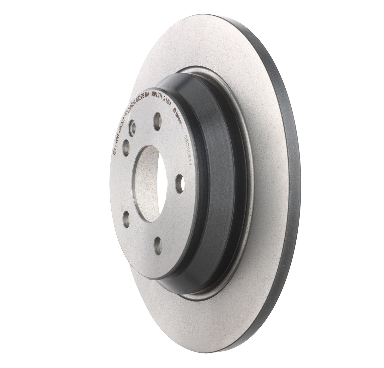 PRIME UV Coated Rear Disc Brake Rotor - 08.C065.11_11