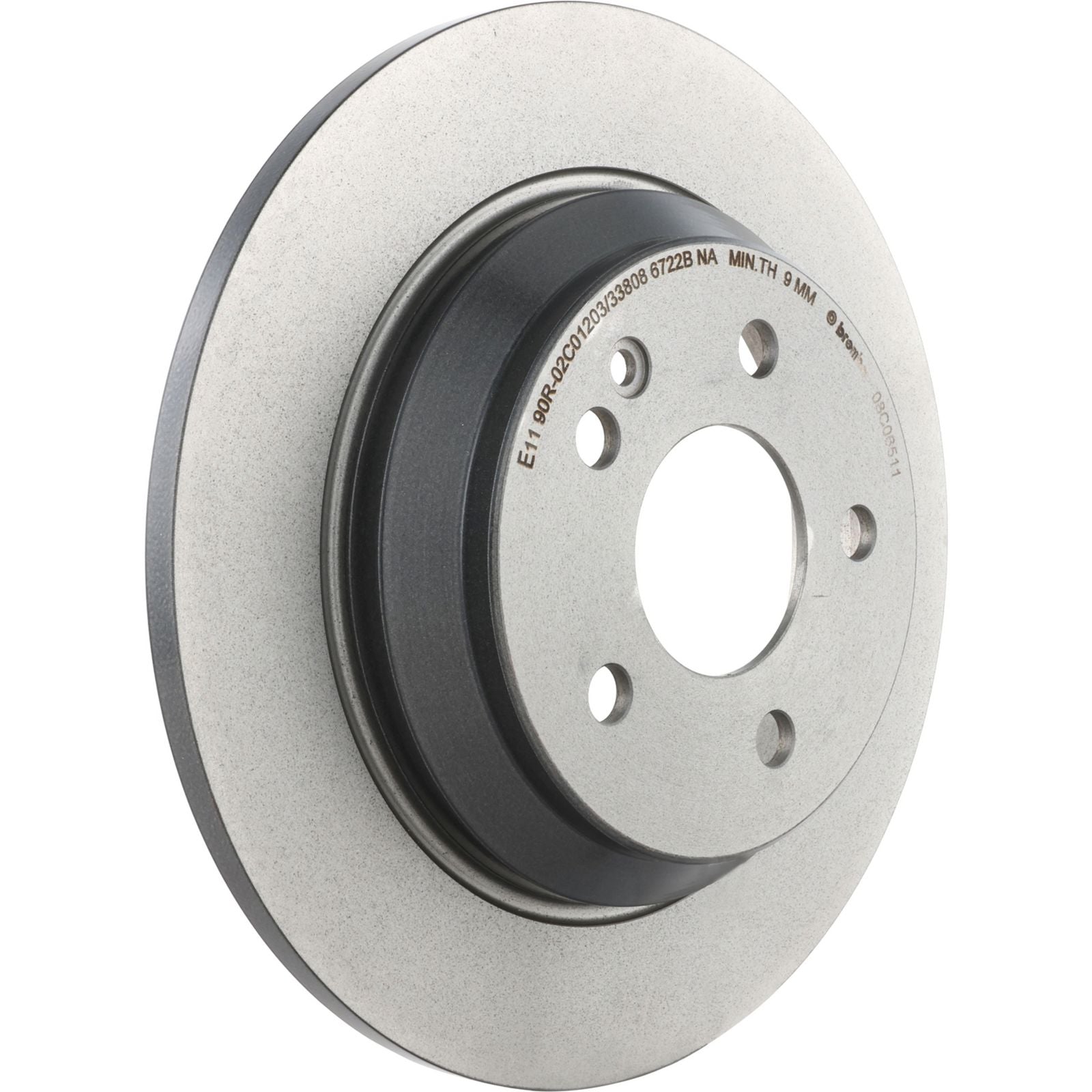PRIME UV Coated Rear Disc Brake Rotor - 08.C065.11_01