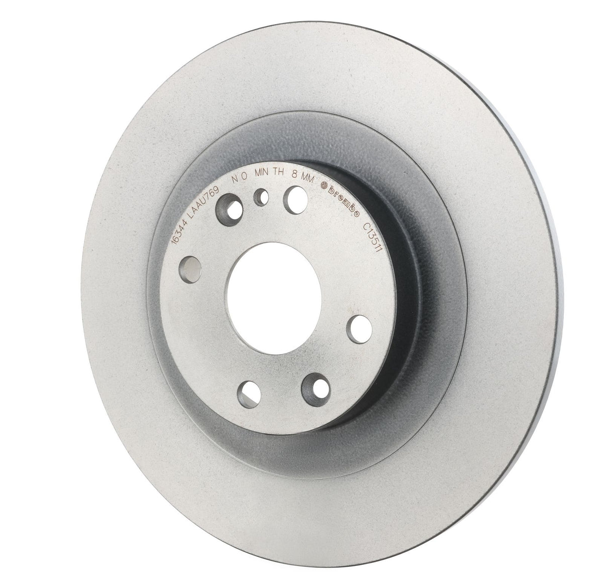 PRIME UV Coated Rear Disc Brake Rotor - 08.C135.11_08