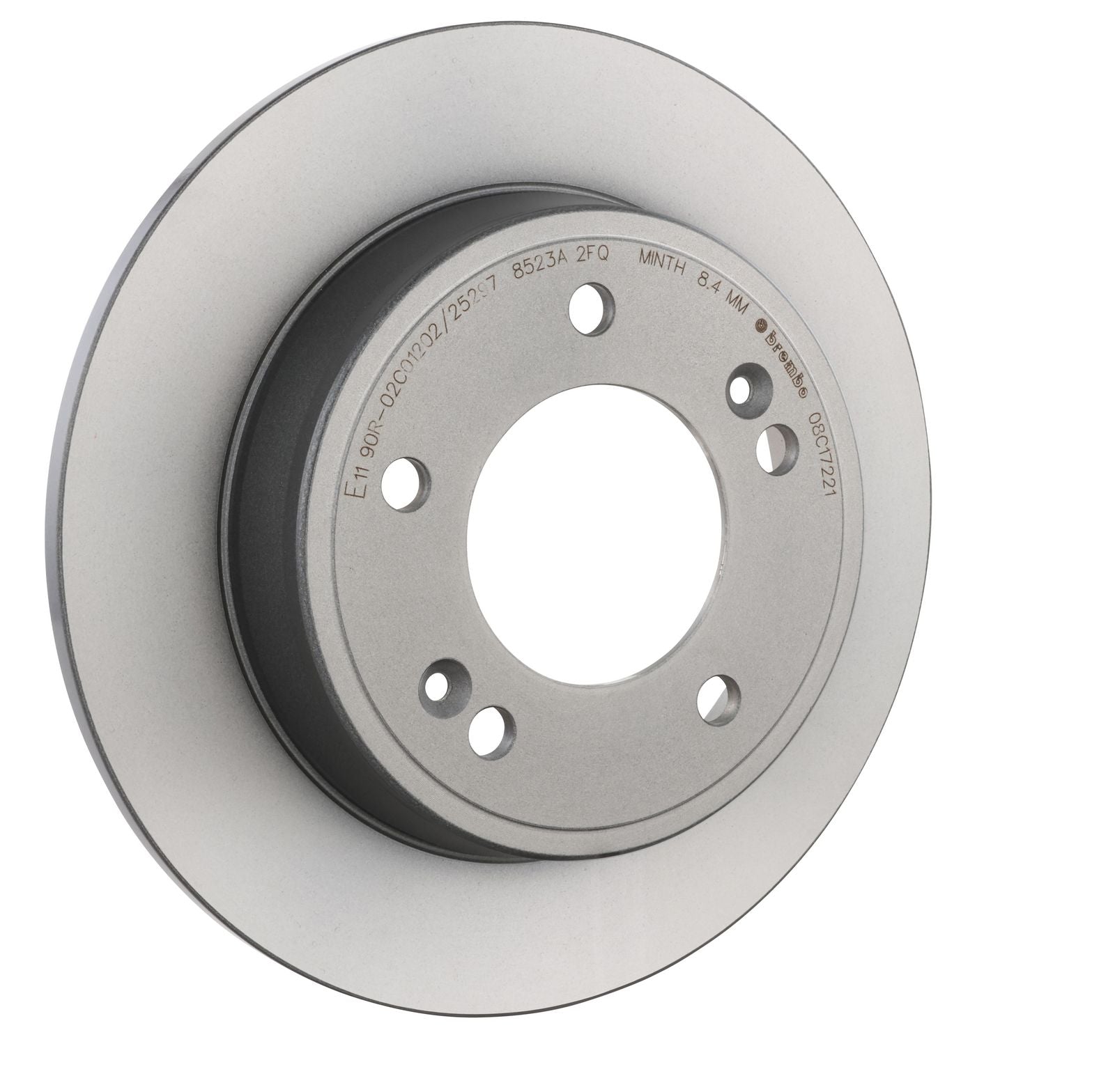 PRIME UV Coated Rear Disc Brake Rotor - 08.C172.21_23