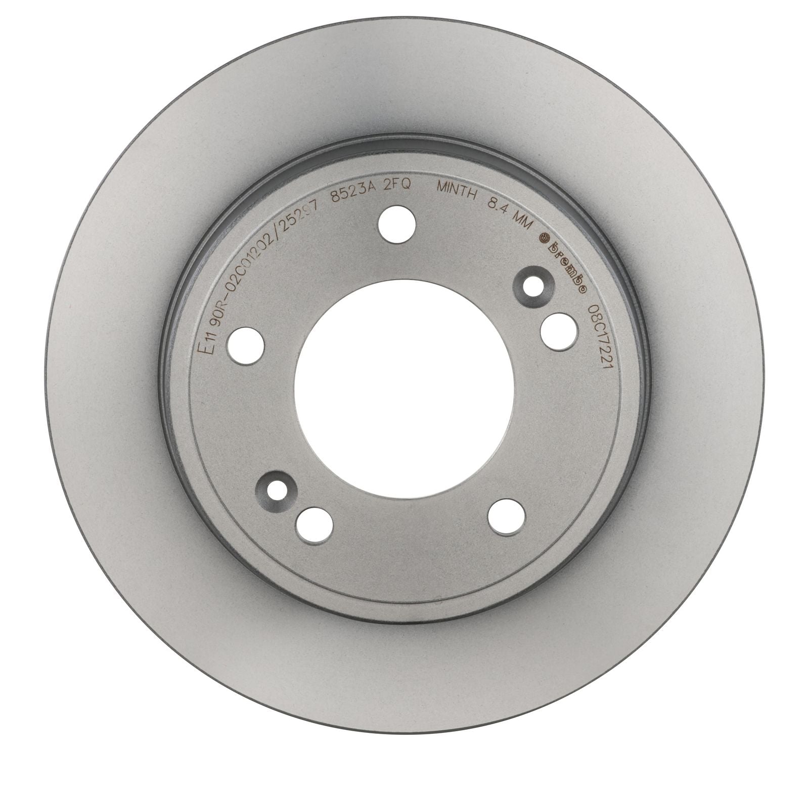 PRIME UV Coated Rear Disc Brake Rotor - 08.C172.21_01
