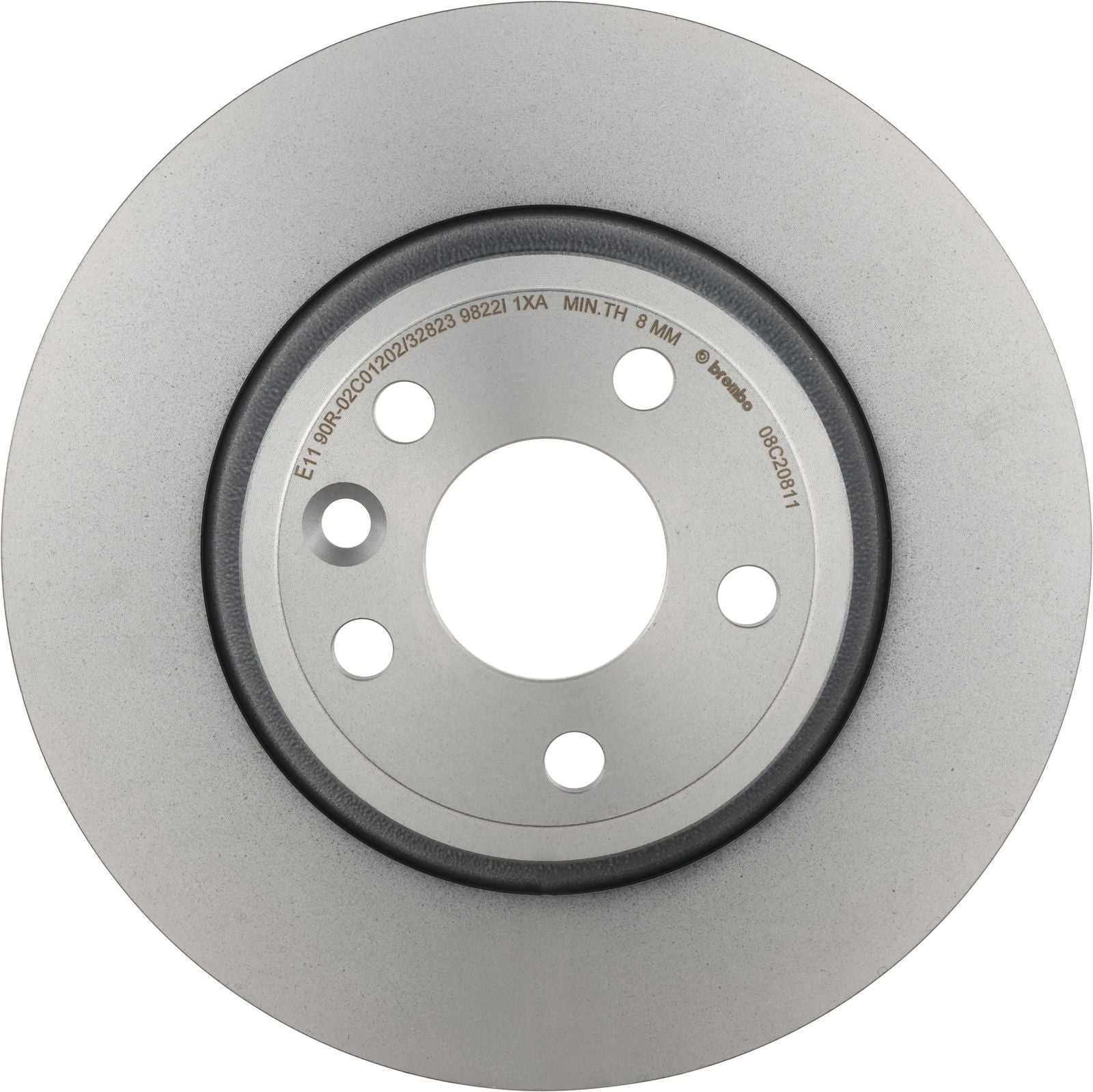 PRIME UV Coated Rear Disc Brake Rotor - 08.C208.11_03
