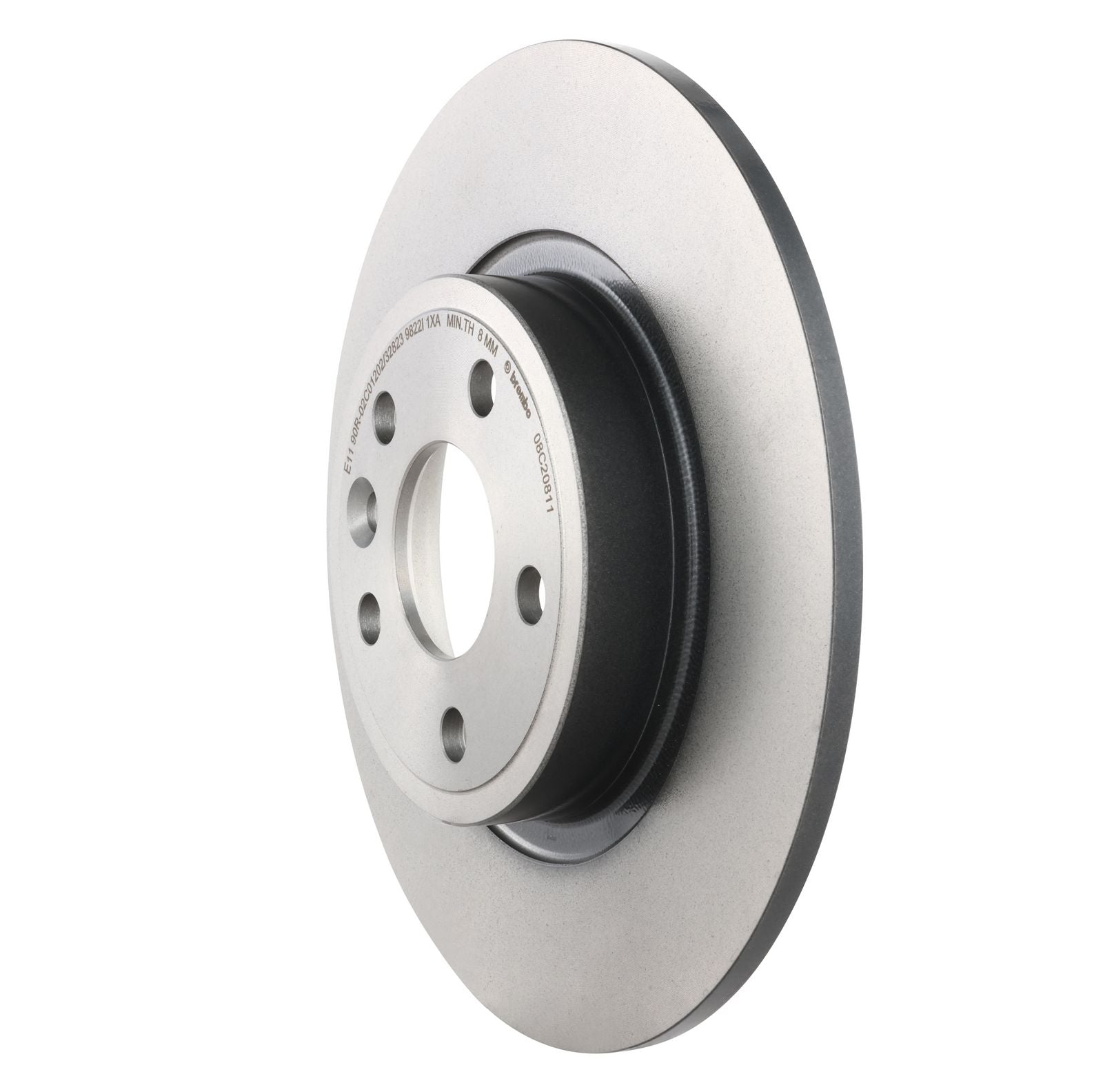 PRIME UV Coated Rear Disc Brake Rotor - 08.C208.11_10