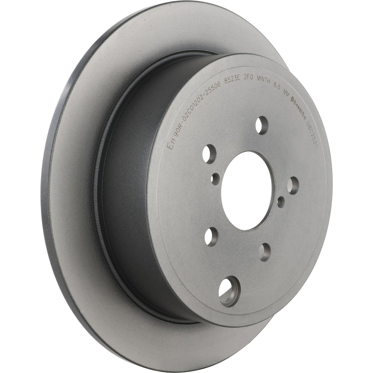 PRIME UV Coated Rear Disc Brake Rotor - 08.C252.11_26