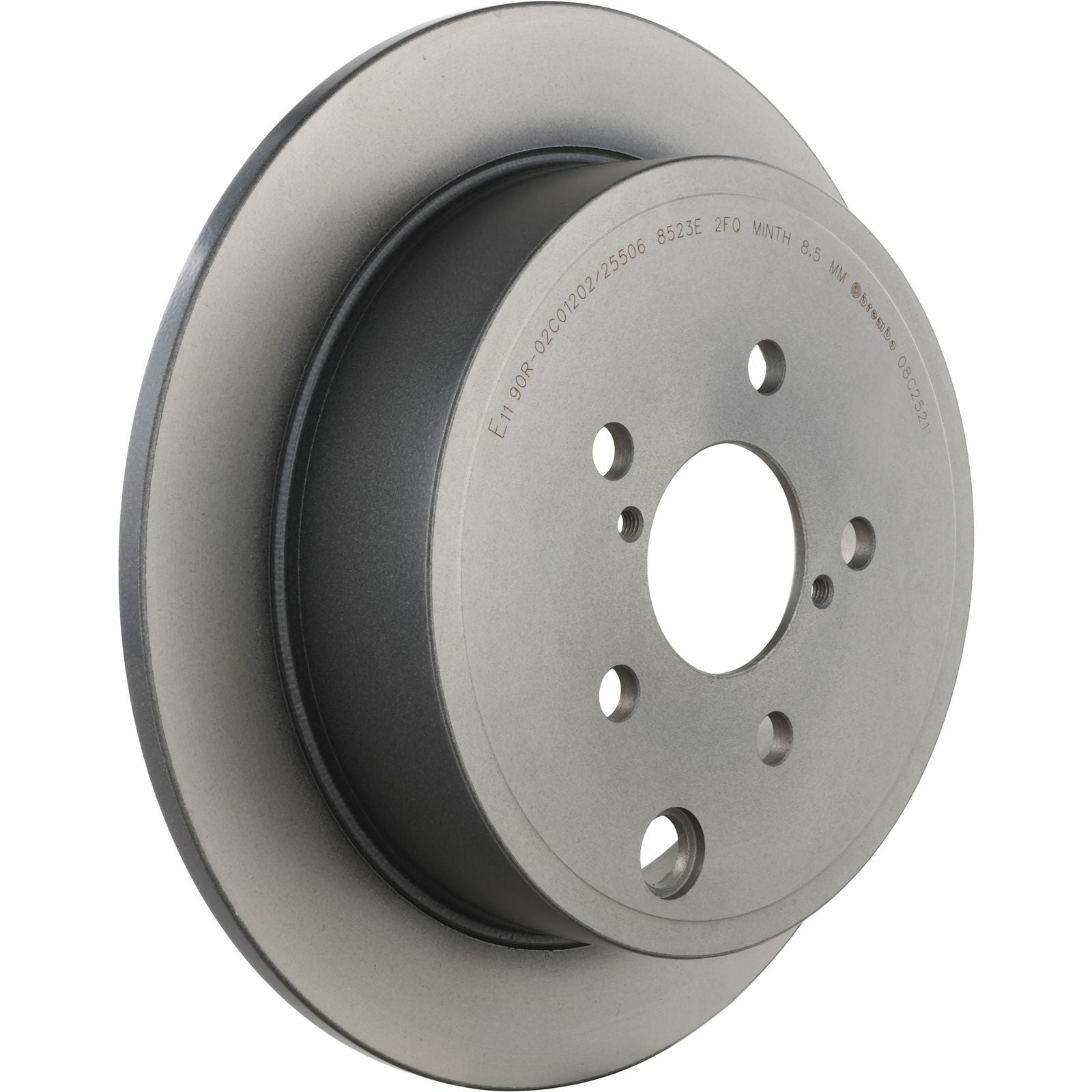 PRIME UV Coated Rear Disc Brake Rotor - 08.C252.11_01