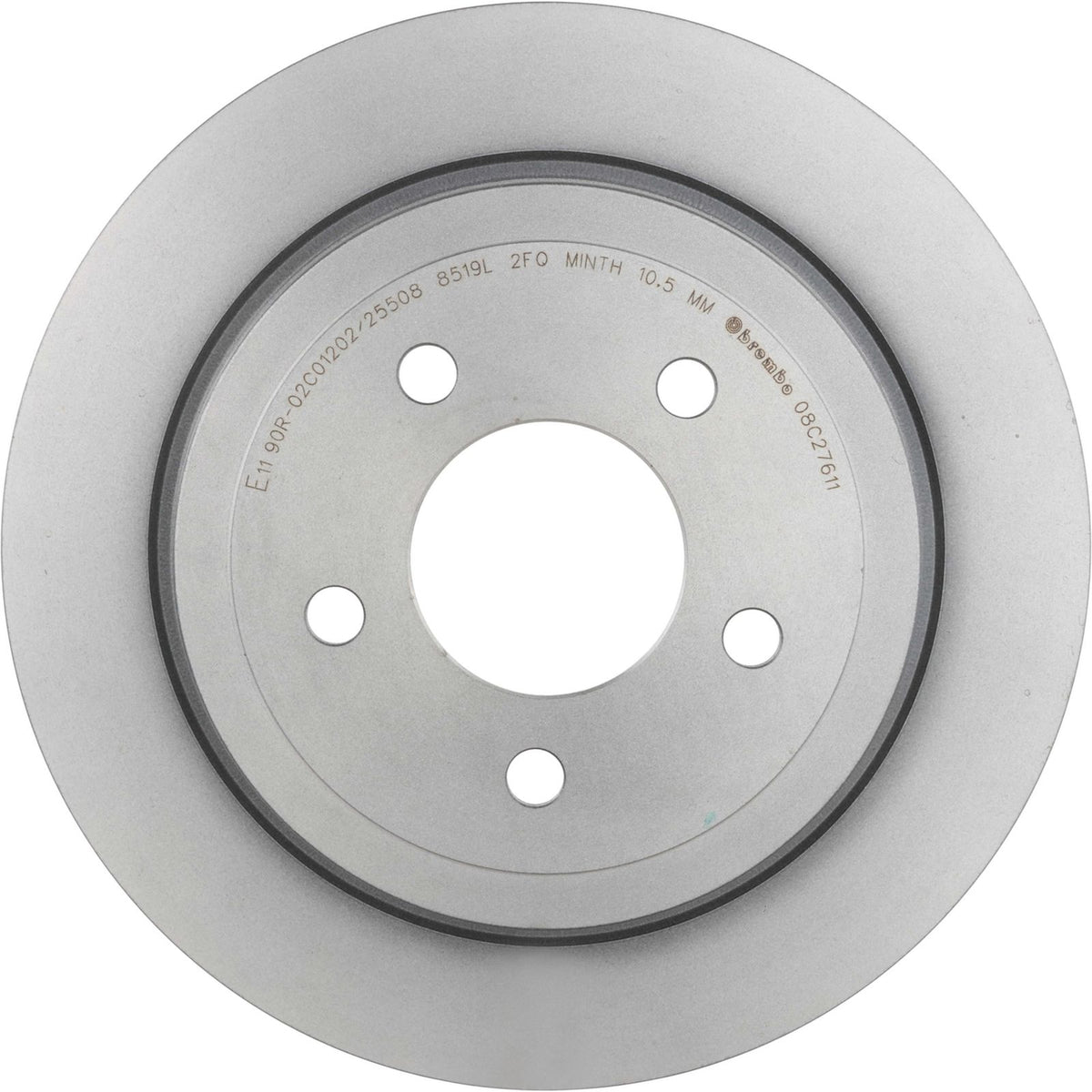 PRIME UV Coated Rear Disc Brake Rotor - 08.C276.11_05