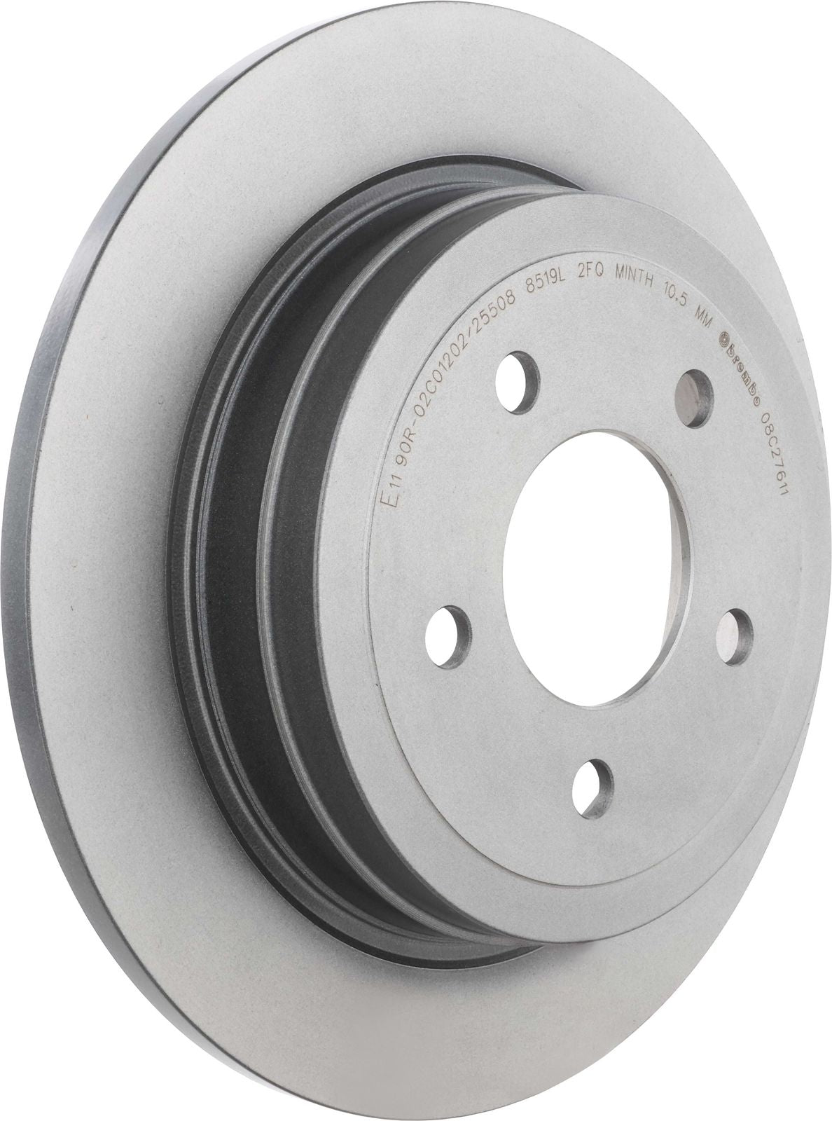 PRIME UV Coated Rear Disc Brake Rotor - 08.C276.11_01