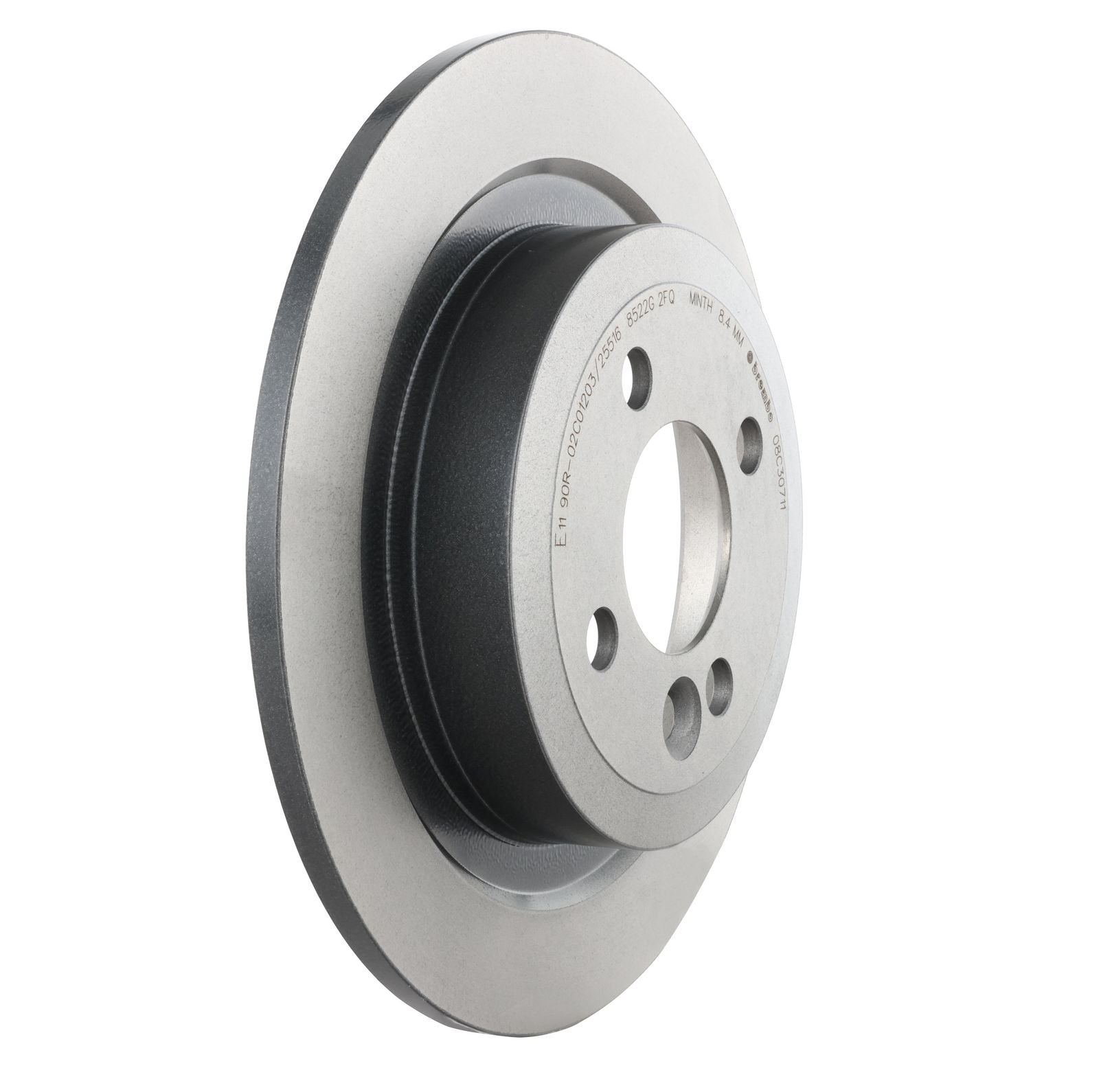 PRIME UV Coated Rear Disc Brake Rotor - 08.C307.11_21