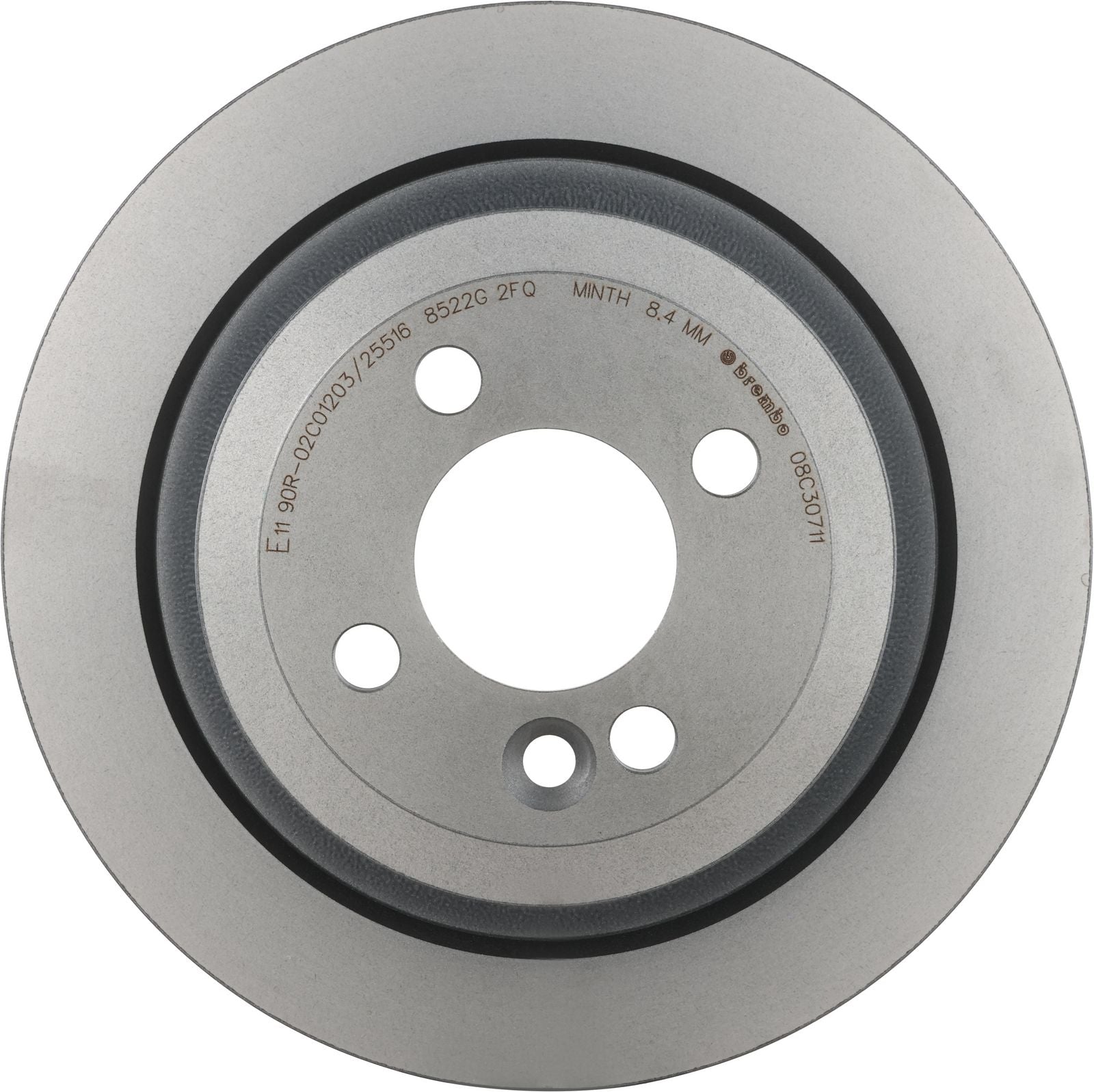 PRIME UV Coated Rear Disc Brake Rotor - 08.C307.11_03