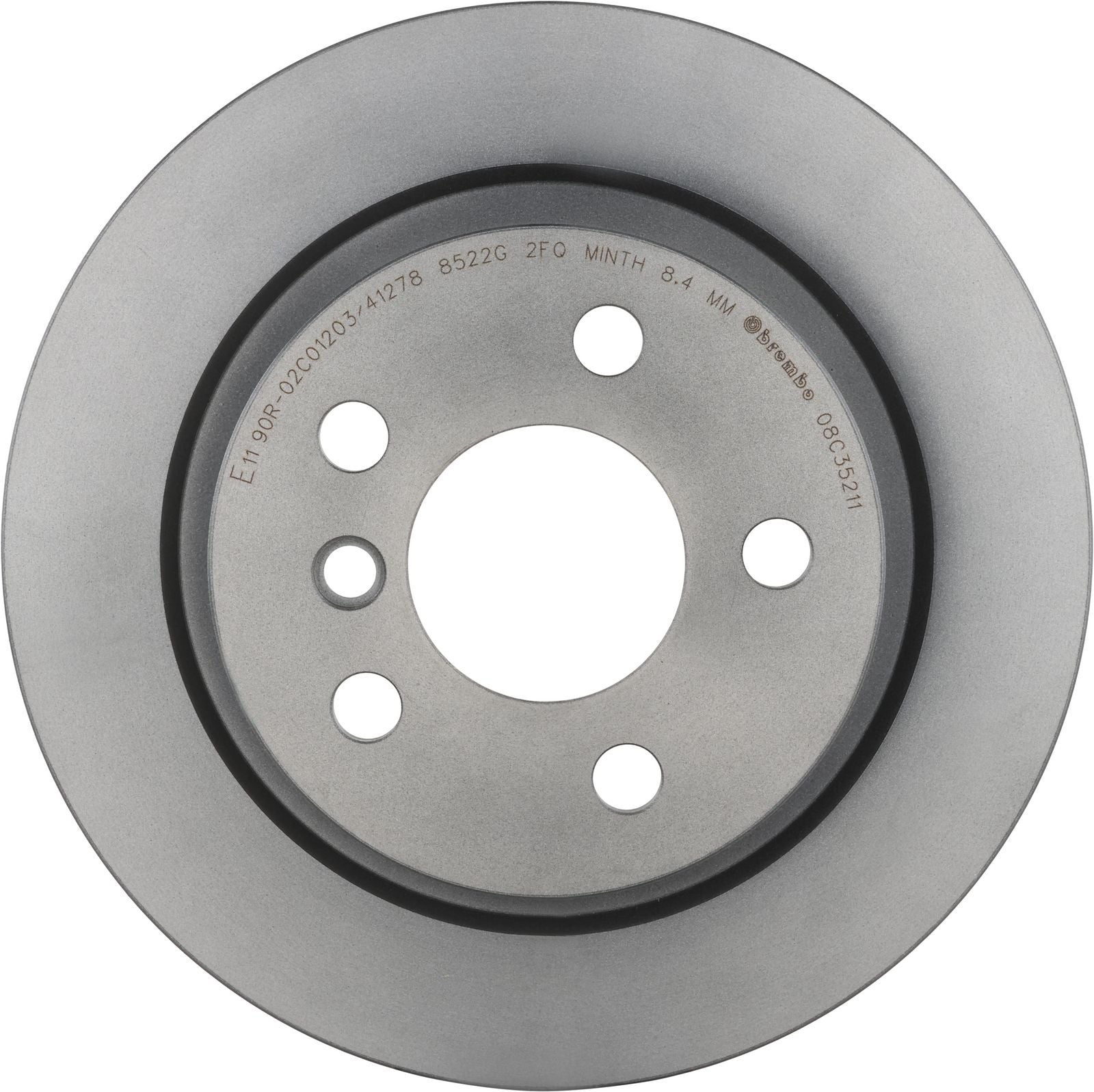 PRIME UV Coated Rear Disc Brake Rotor - 08.C352.11_03