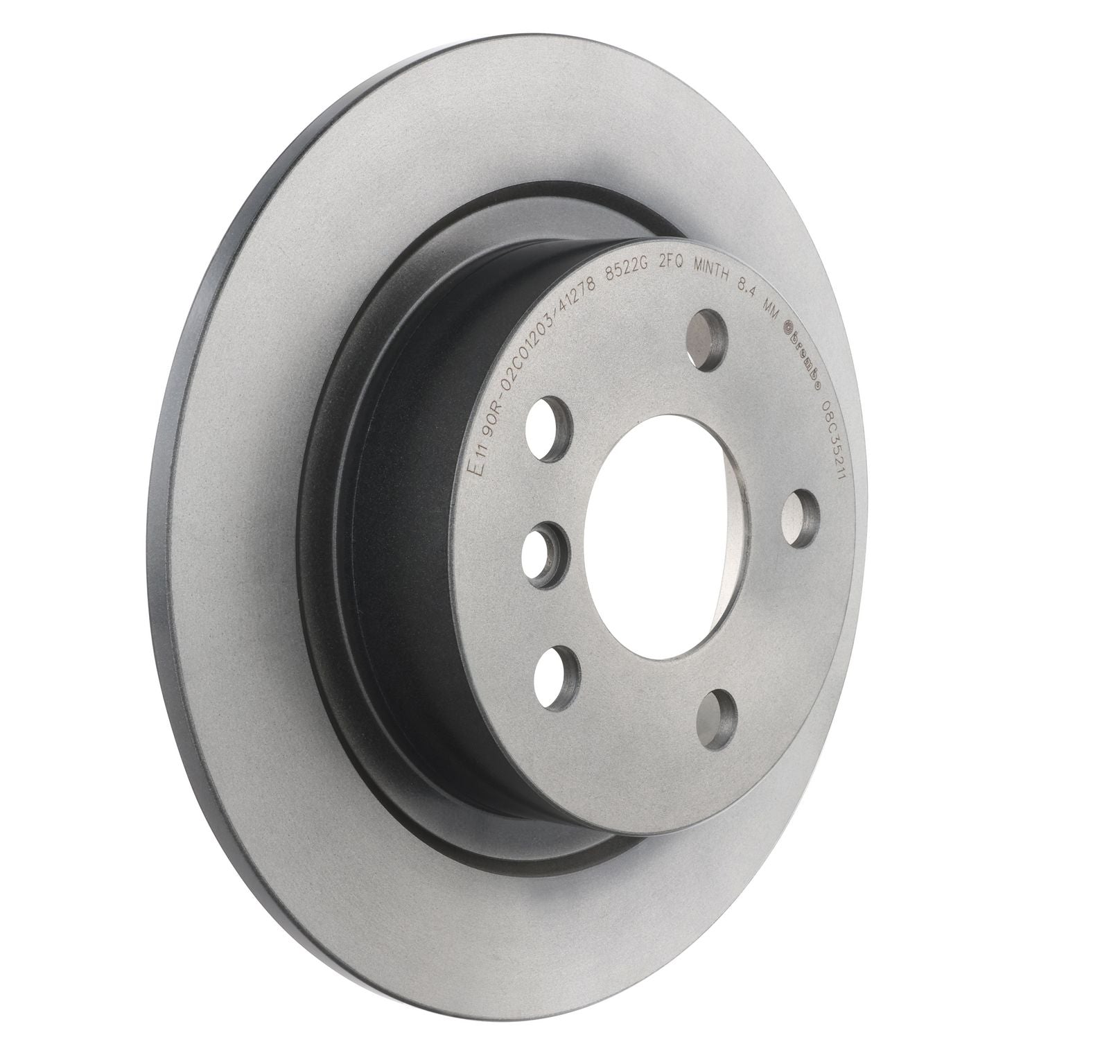 PRIME UV Coated Rear Disc Brake Rotor - 08.C352.11_28