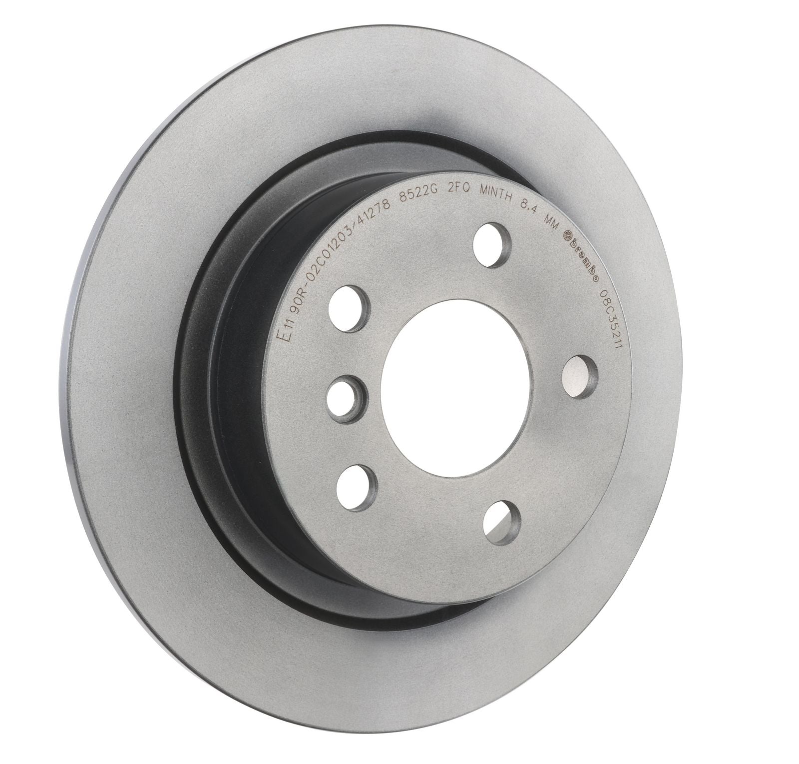 PRIME UV Coated Rear Disc Brake Rotor - 08.C352.11_29