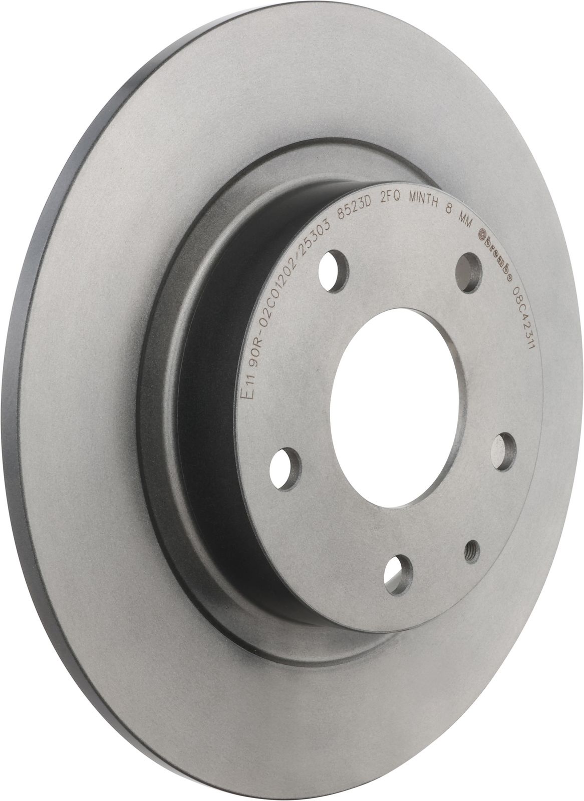 PRIME UV Coated Rear Disc Brake Rotor - 08.C423.11_01