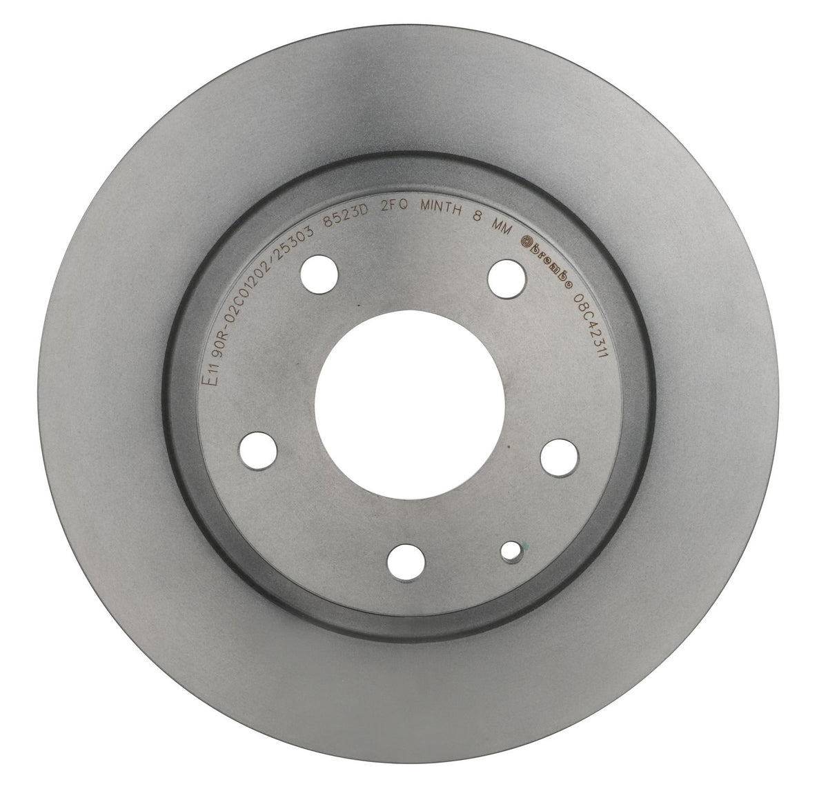 PRIME UV Coated Rear Disc Brake Rotor - 08.C423.11_07