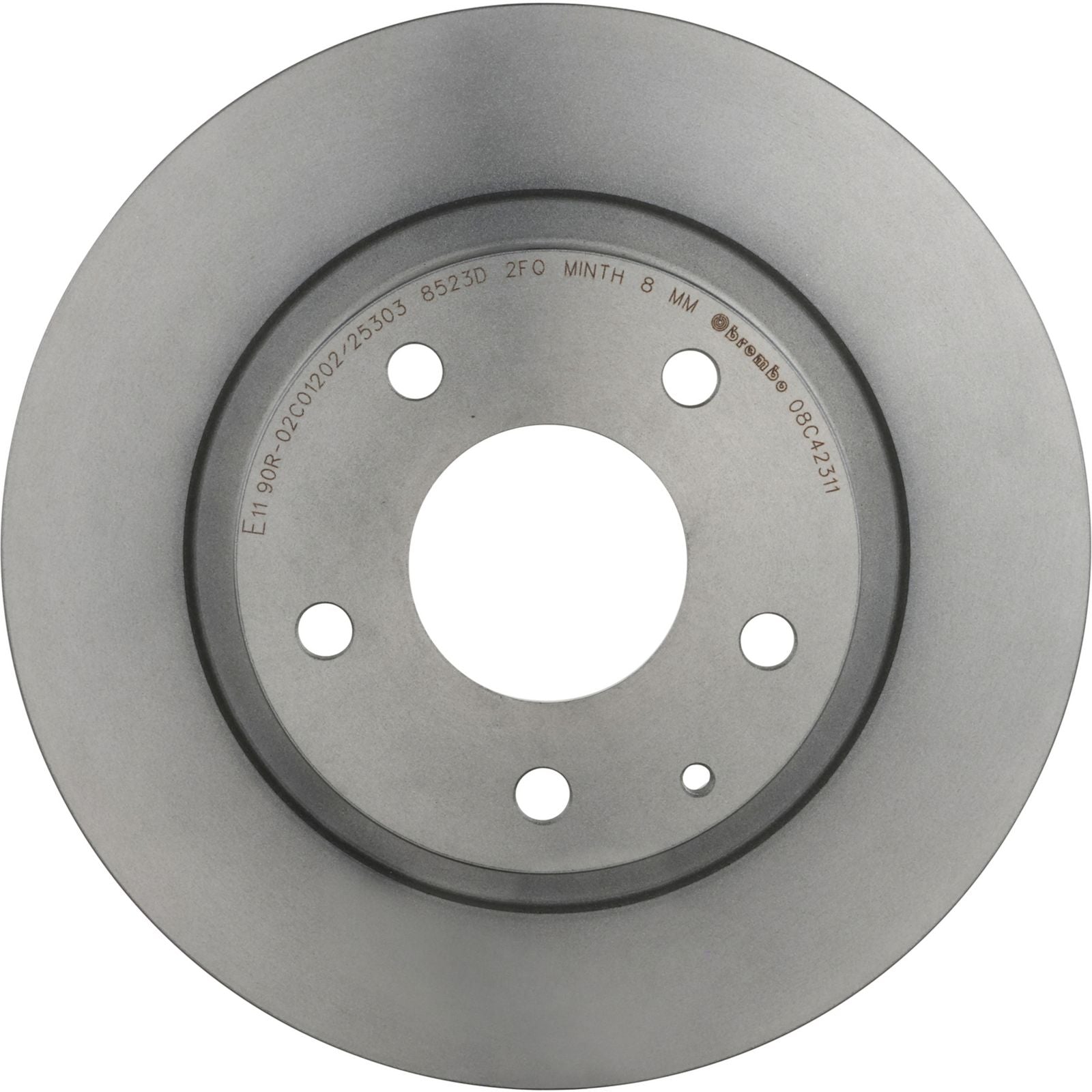 PRIME UV Coated Rear Disc Brake Rotor - 08.C423.11_02
