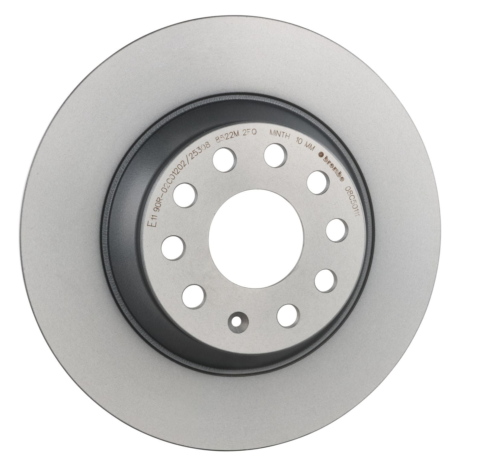 PRIME UV Coated Rear Disc Brake Rotor - 08.C501.11_30