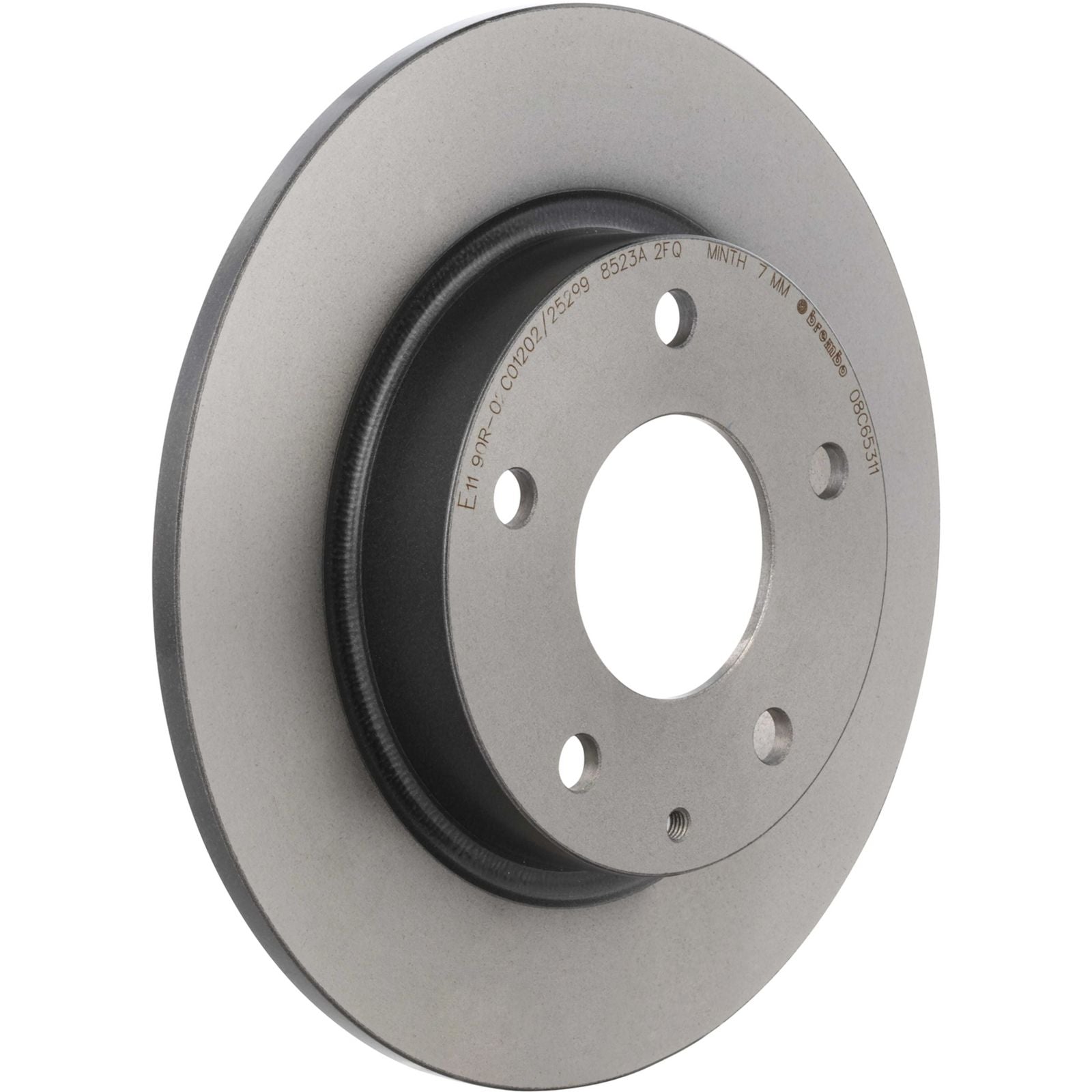 PRIME UV Coated Rear Disc Brake Rotor - 08.C653.11_05