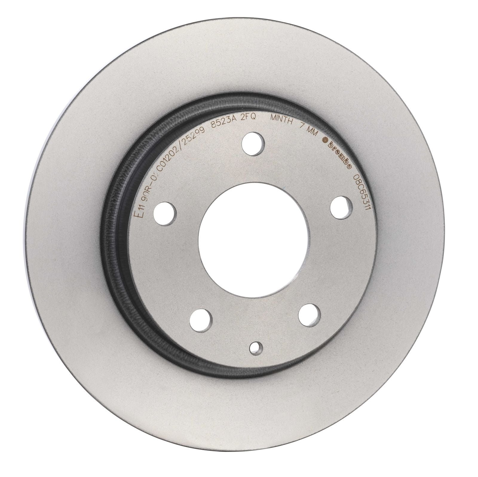 PRIME UV Coated Rear Disc Brake Rotor - 08.C653.11_30
