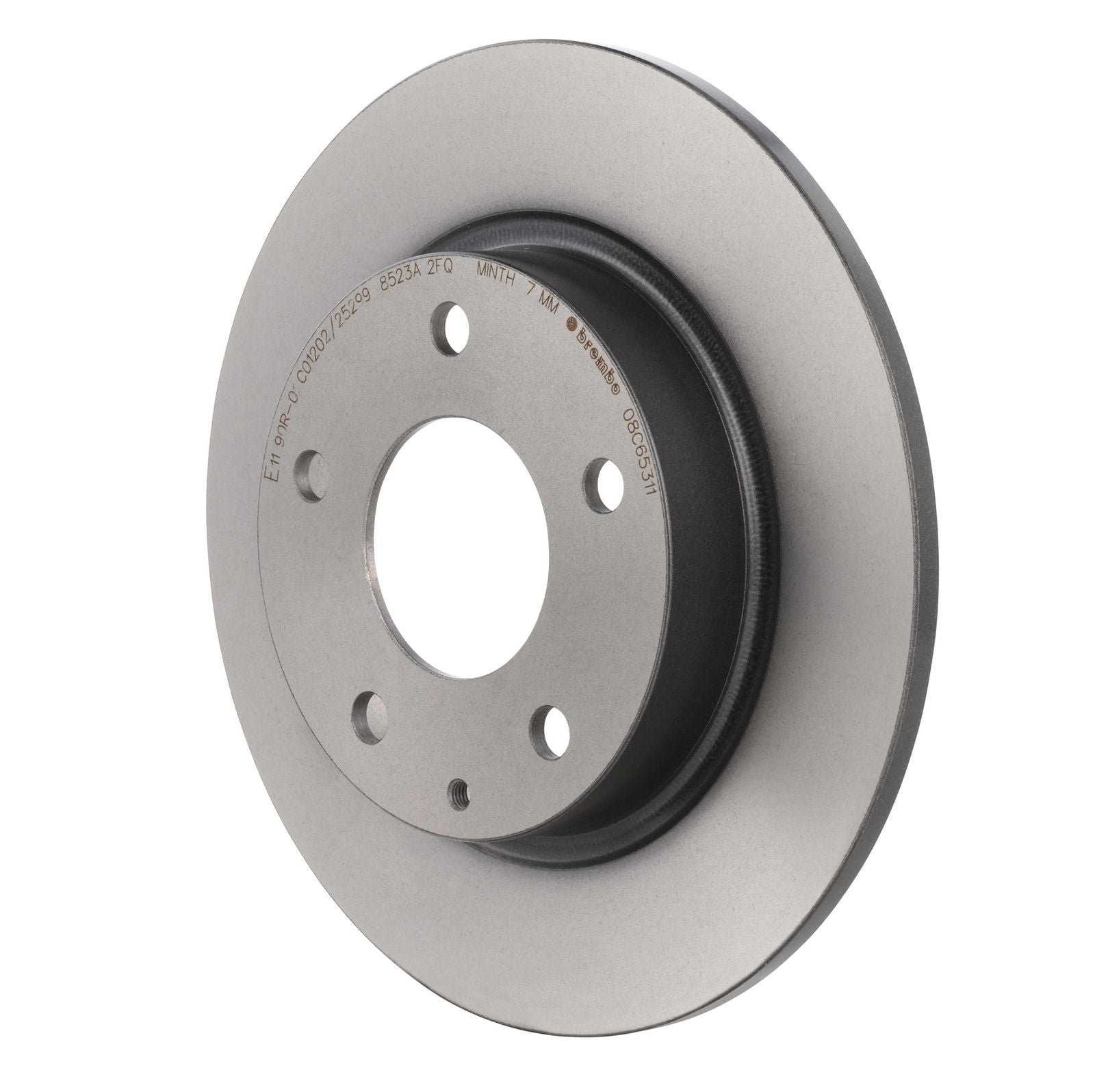 PRIME UV Coated Rear Disc Brake Rotor - 08.C653.11_10