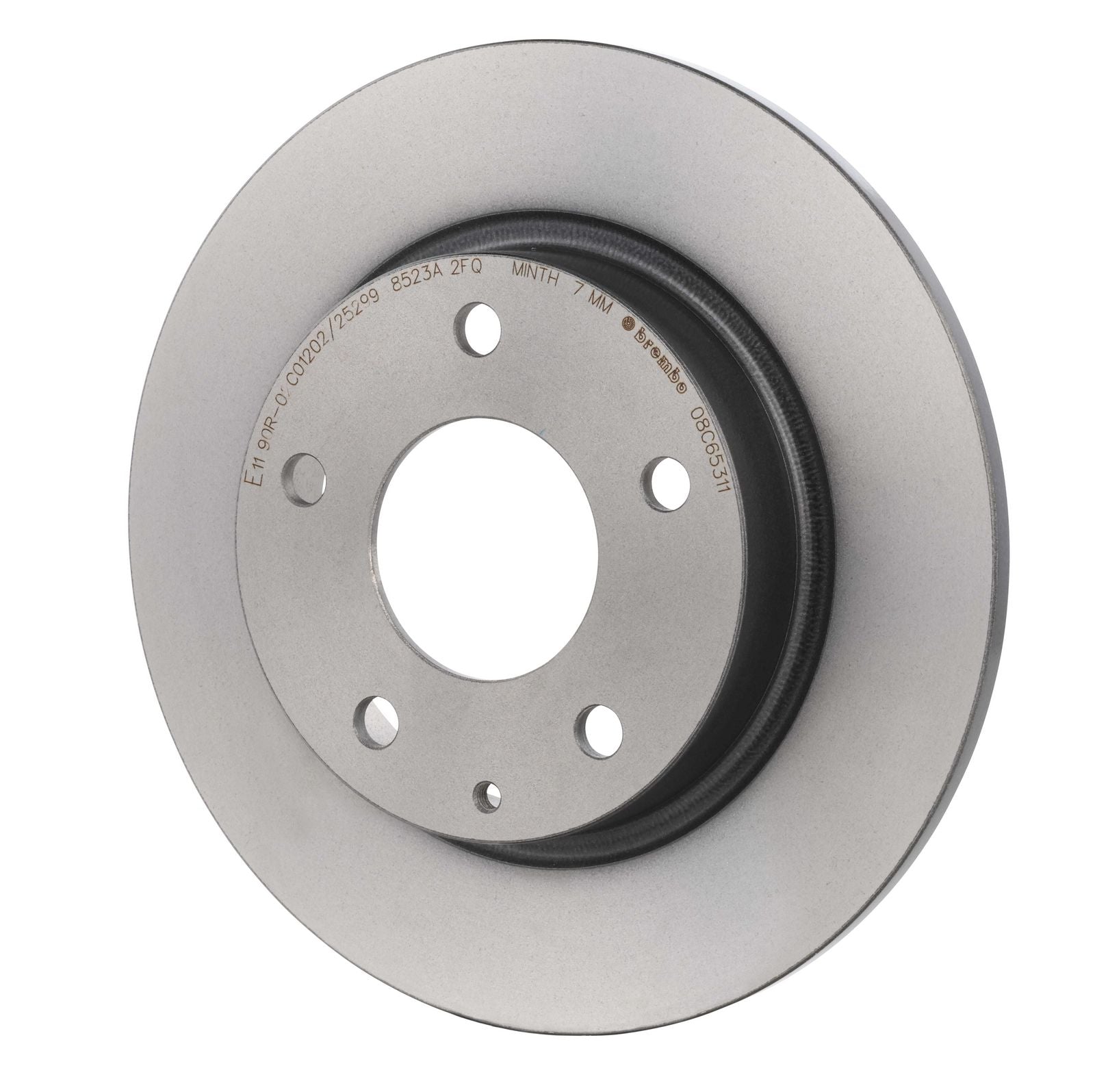 PRIME UV Coated Rear Disc Brake Rotor - 08.C653.11_09