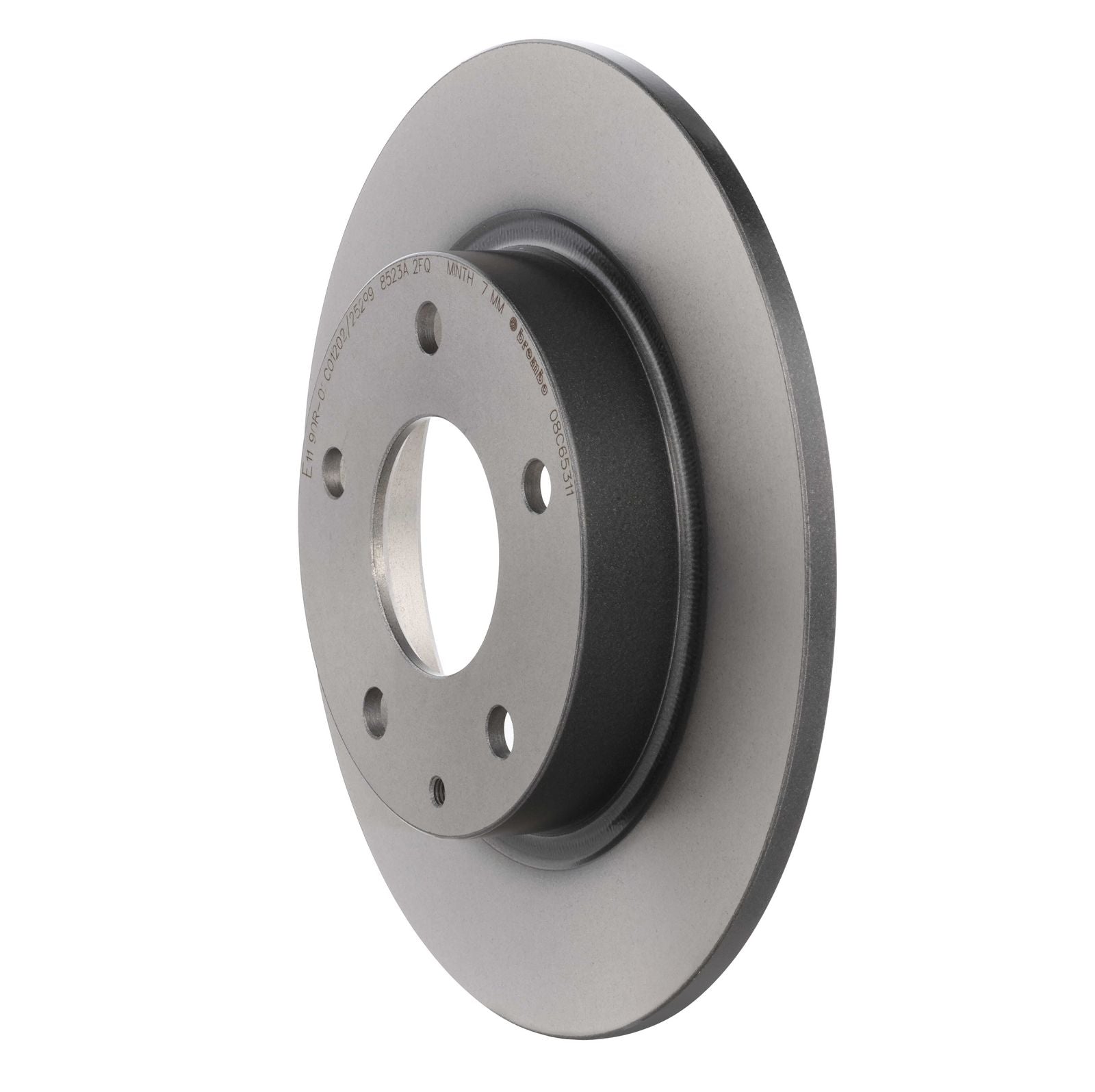 PRIME UV Coated Rear Disc Brake Rotor - 08.C653.11_11