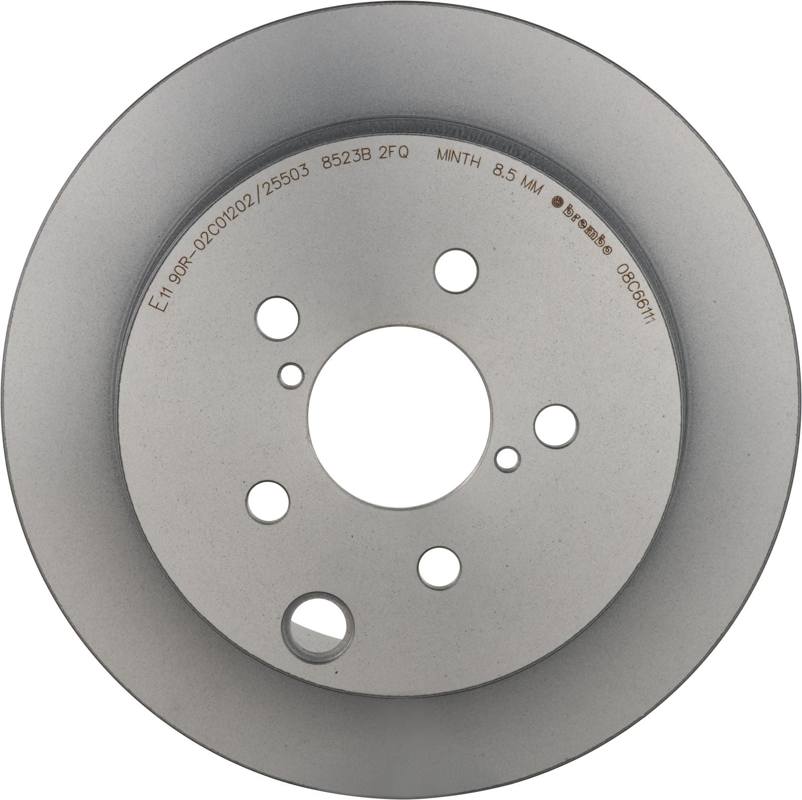 PRIME UV Coated Rear Disc Brake Rotor - 08.C661.11_03