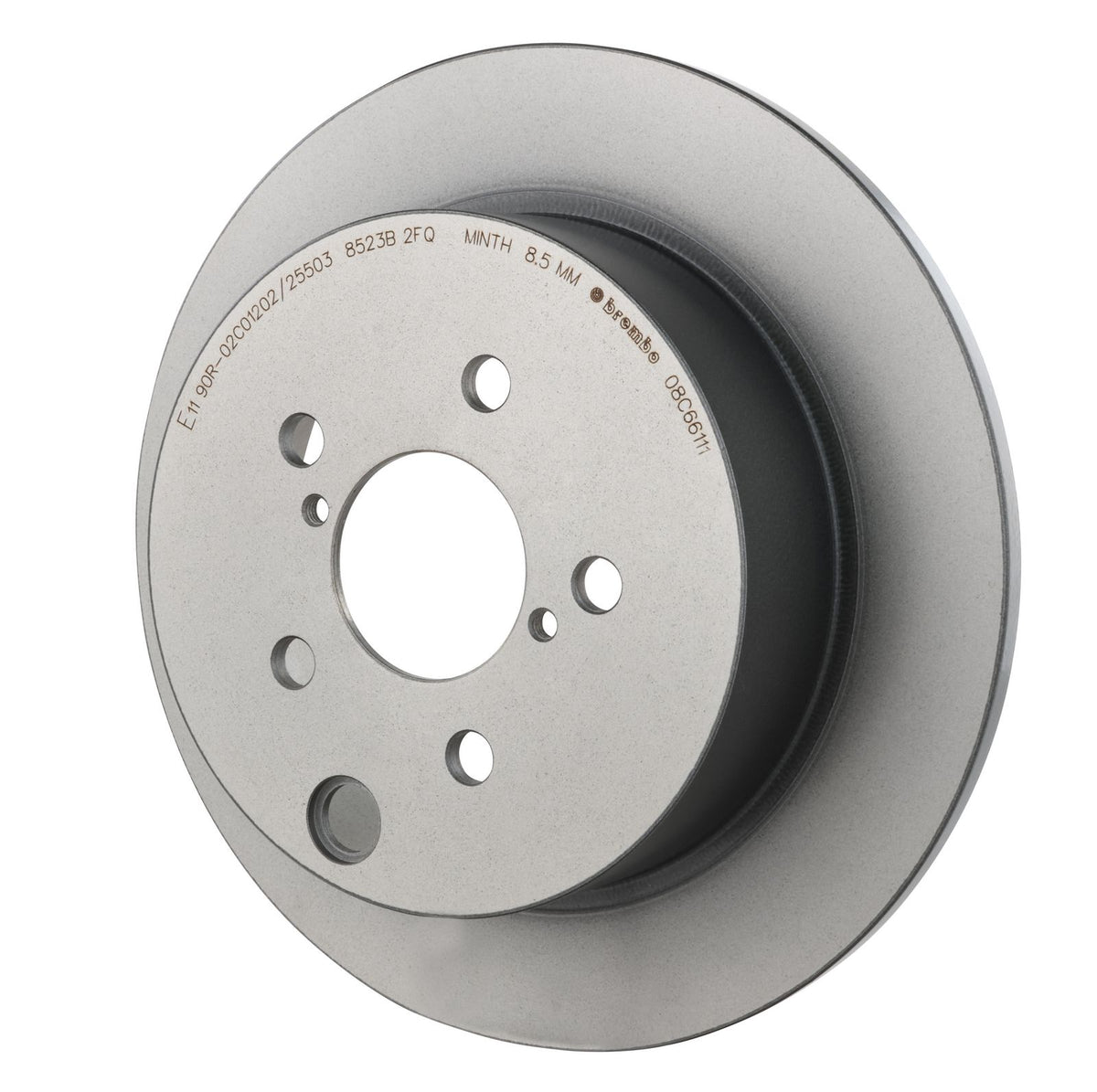 PRIME UV Coated Rear Disc Brake Rotor - 08.C661.11_03