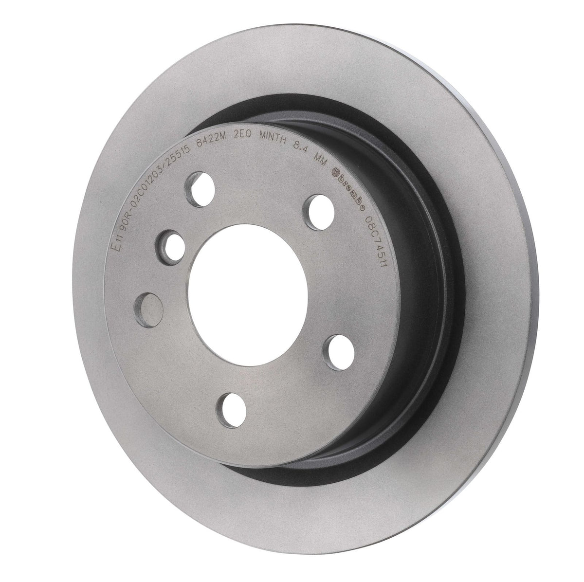PRIME UV Coated Rear Disc Brake Rotor - 08.C745.11_09