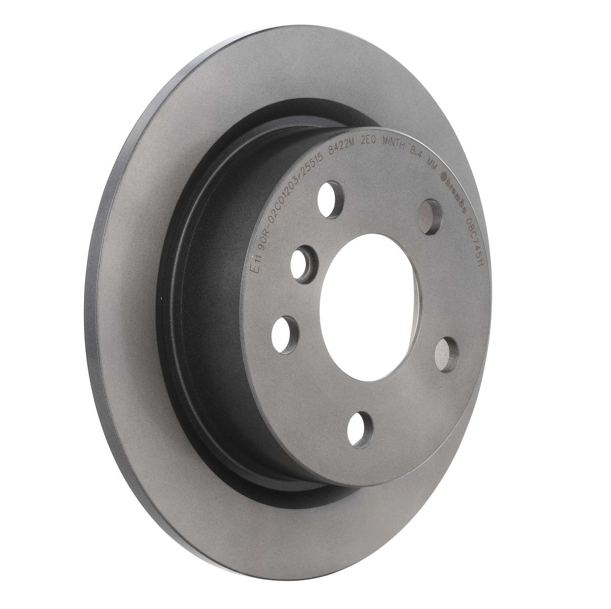 PRIME UV Coated Rear Disc Brake Rotor - 08.C745.11_28