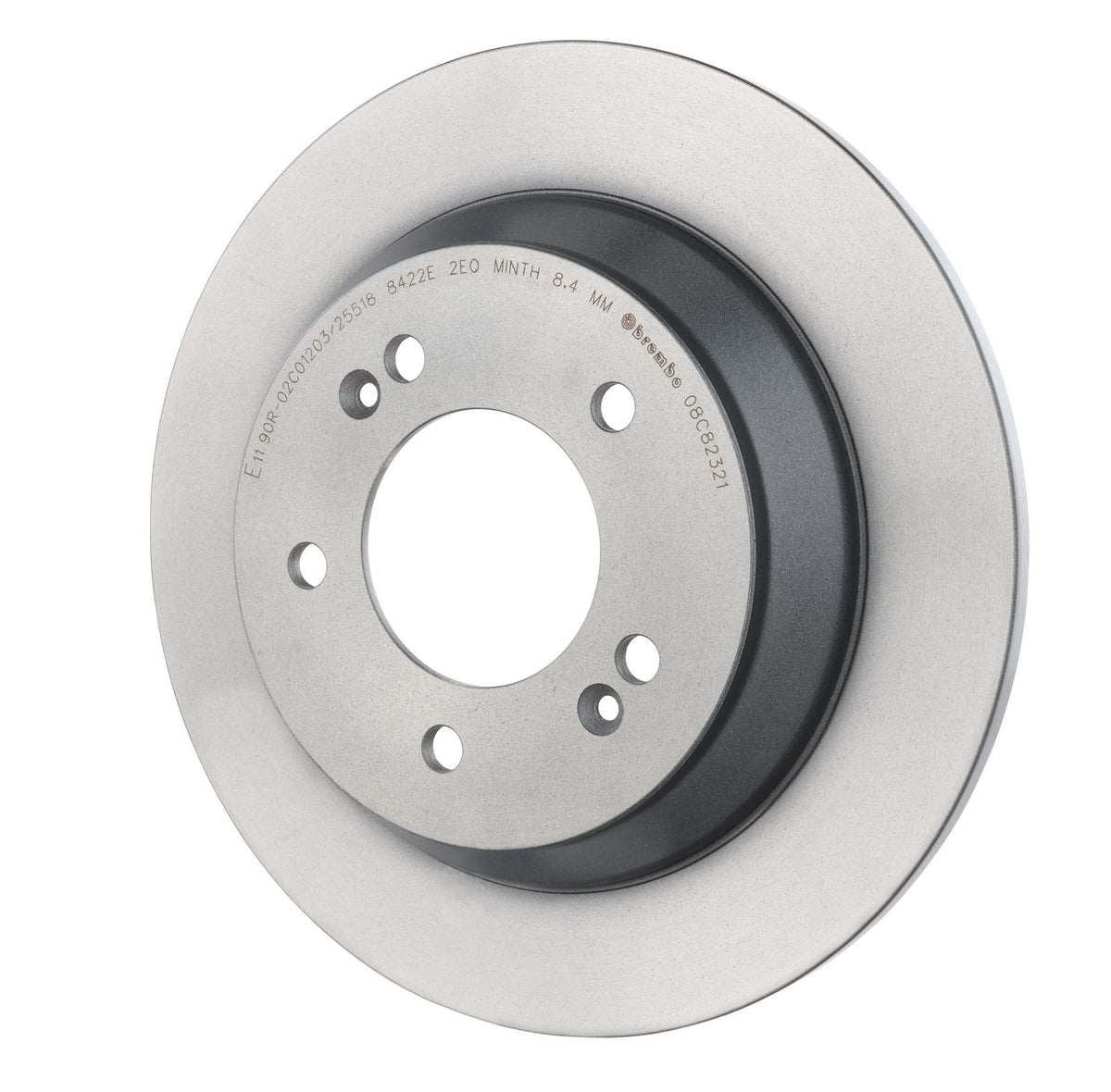 PRIME UV Coated Rear Disc Brake Rotor - 08.C823.21_08