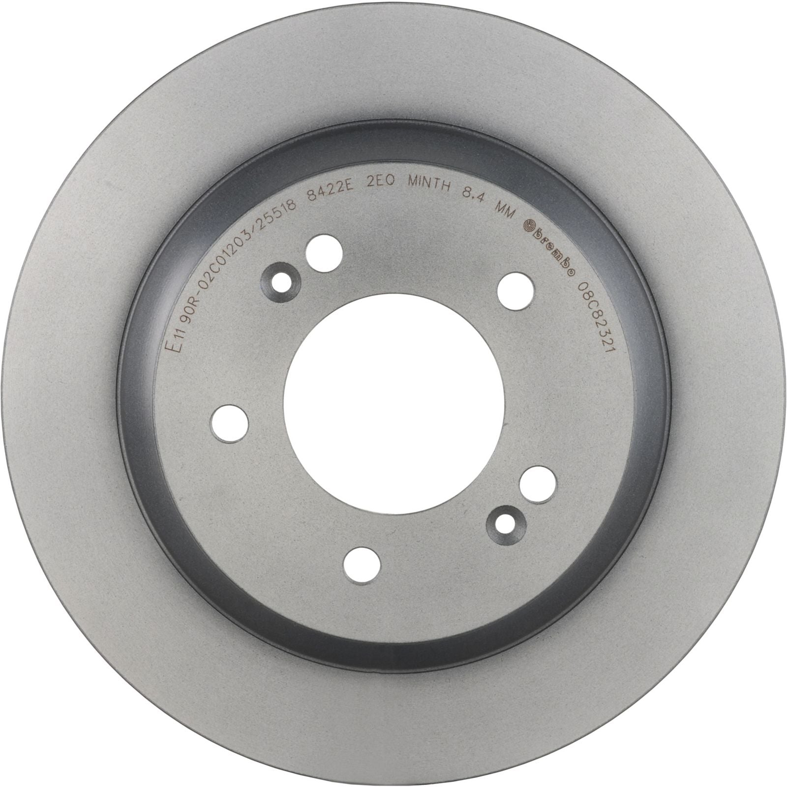 PRIME UV Coated Rear Disc Brake Rotor - 08.C823.21_01