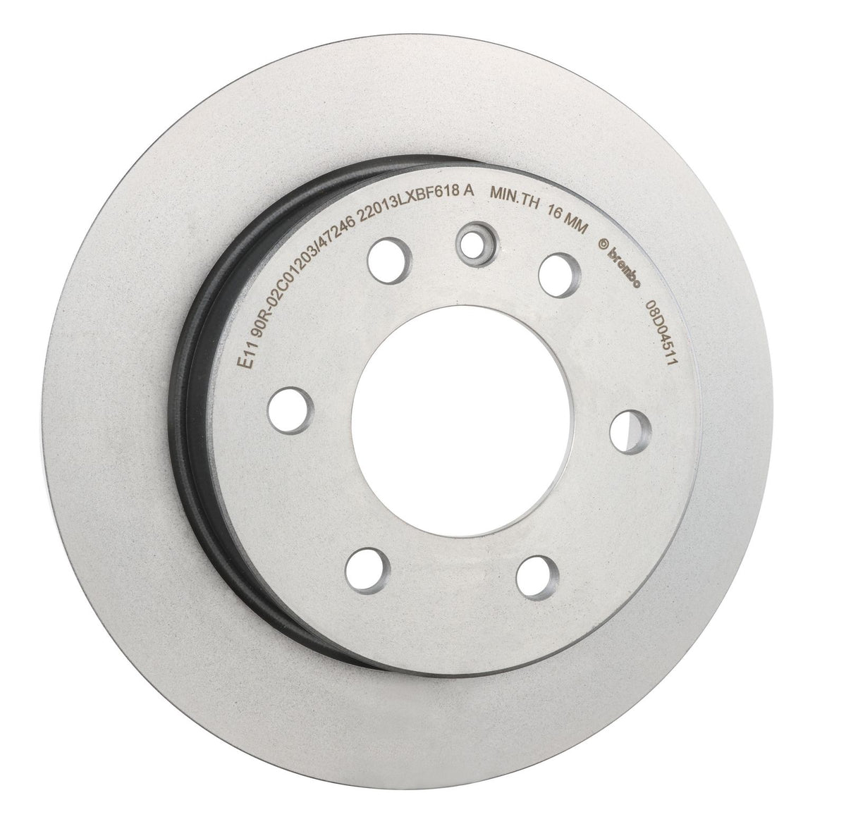 PRIME UV Coated Rear Disc Brake Rotor - 08.D045.11_30