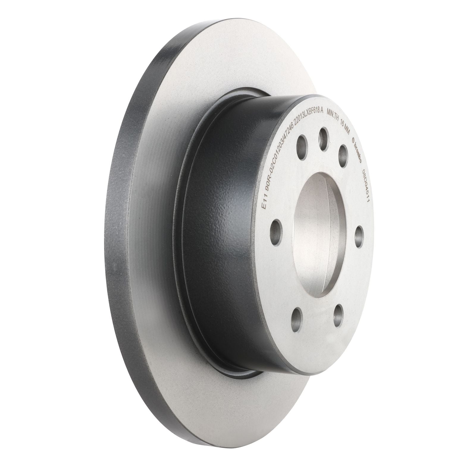 PRIME UV Coated Rear Disc Brake Rotor - 08.D045.11_27