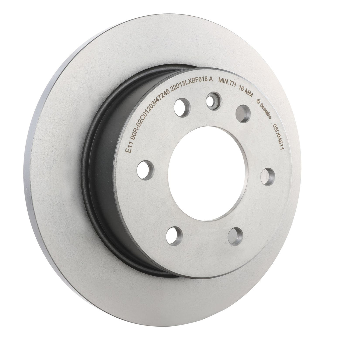PRIME UV Coated Rear Disc Brake Rotor - 08.D045.11_29