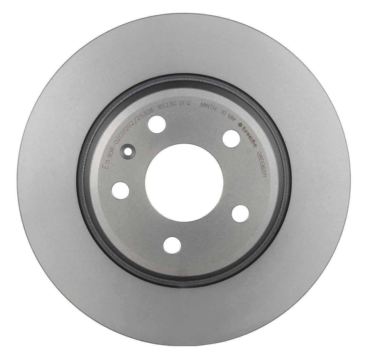 PRIME UV Coated Rear Disc Brake Rotor - 08.D060.11_07