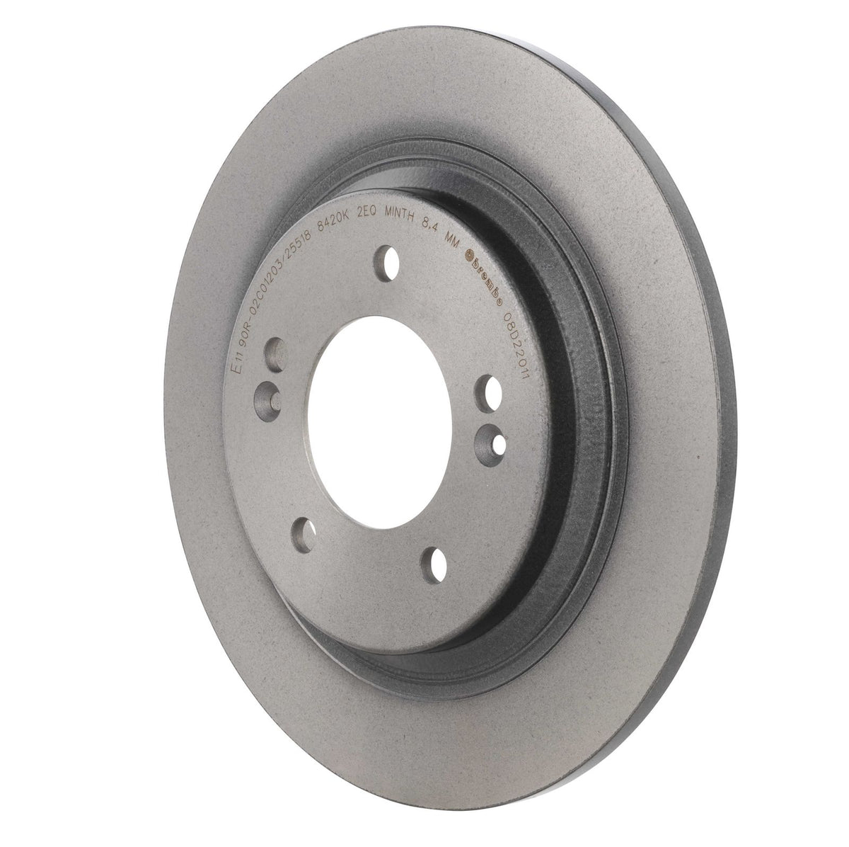 PRIME UV Coated Rear Disc Brake Rotor - 08.D220.11_11