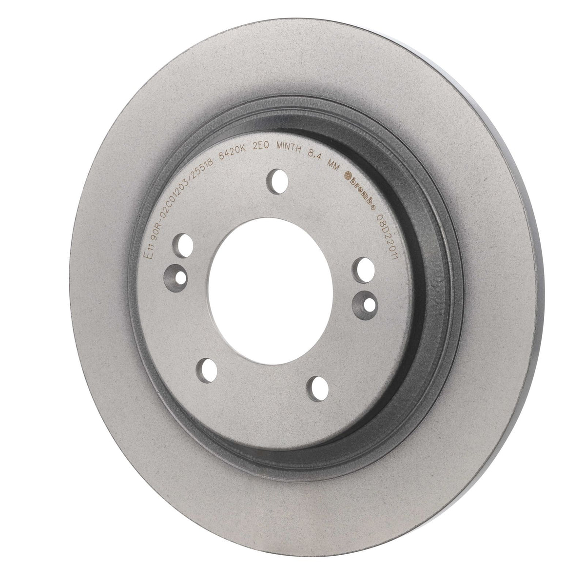PRIME UV Coated Rear Disc Brake Rotor - 08.D220.11_10