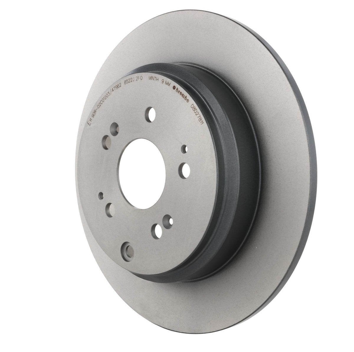 PRIME UV Coated Rear Disc Brake Rotor - 08.D278.11_10