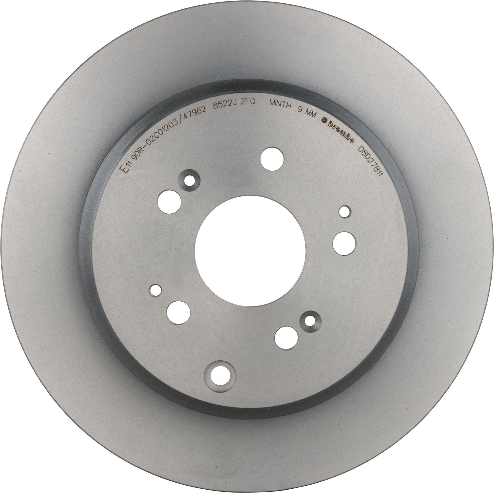 PRIME UV Coated Rear Disc Brake Rotor - 08.D278.11_03