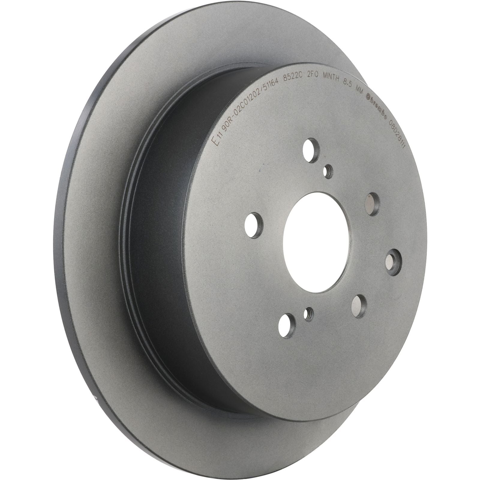 PRIME UV Coated Rear Disc Brake Rotor - 08.D281.11_03