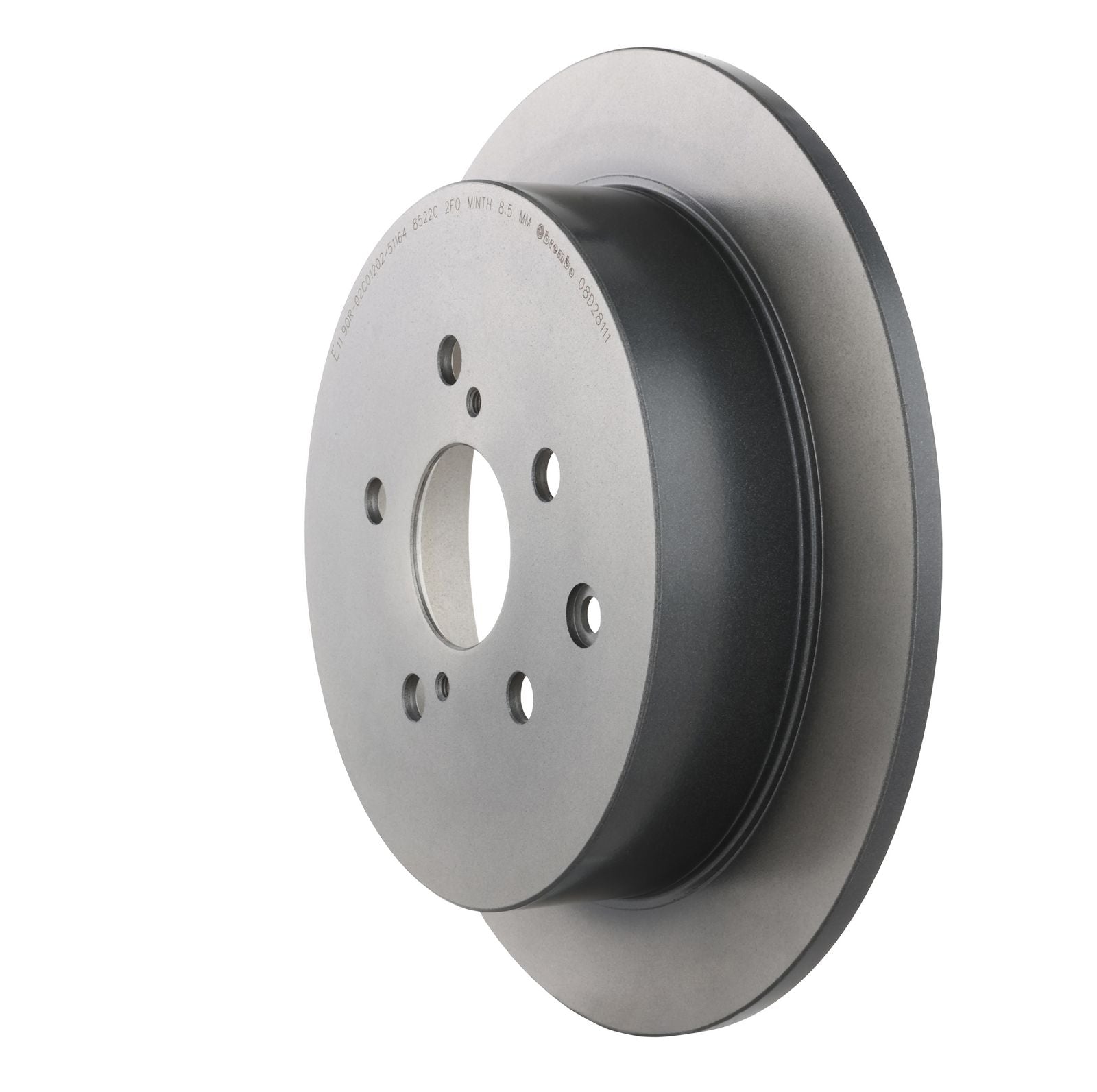 PRIME UV Coated Rear Disc Brake Rotor - 08.D281.11_10