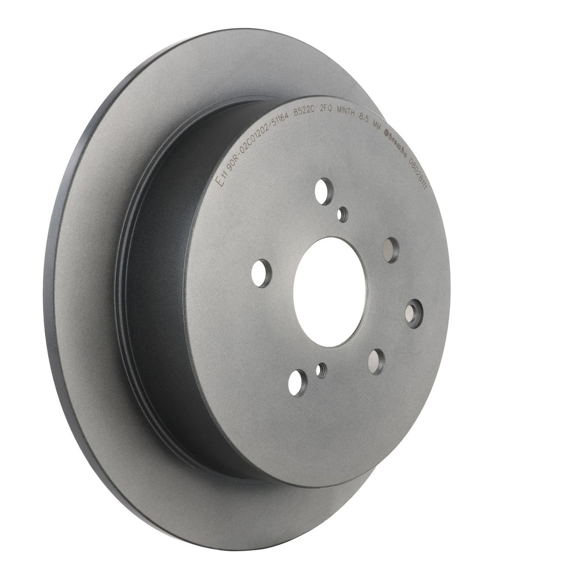 PRIME UV Coated Rear Disc Brake Rotor - 08.D281.11_27