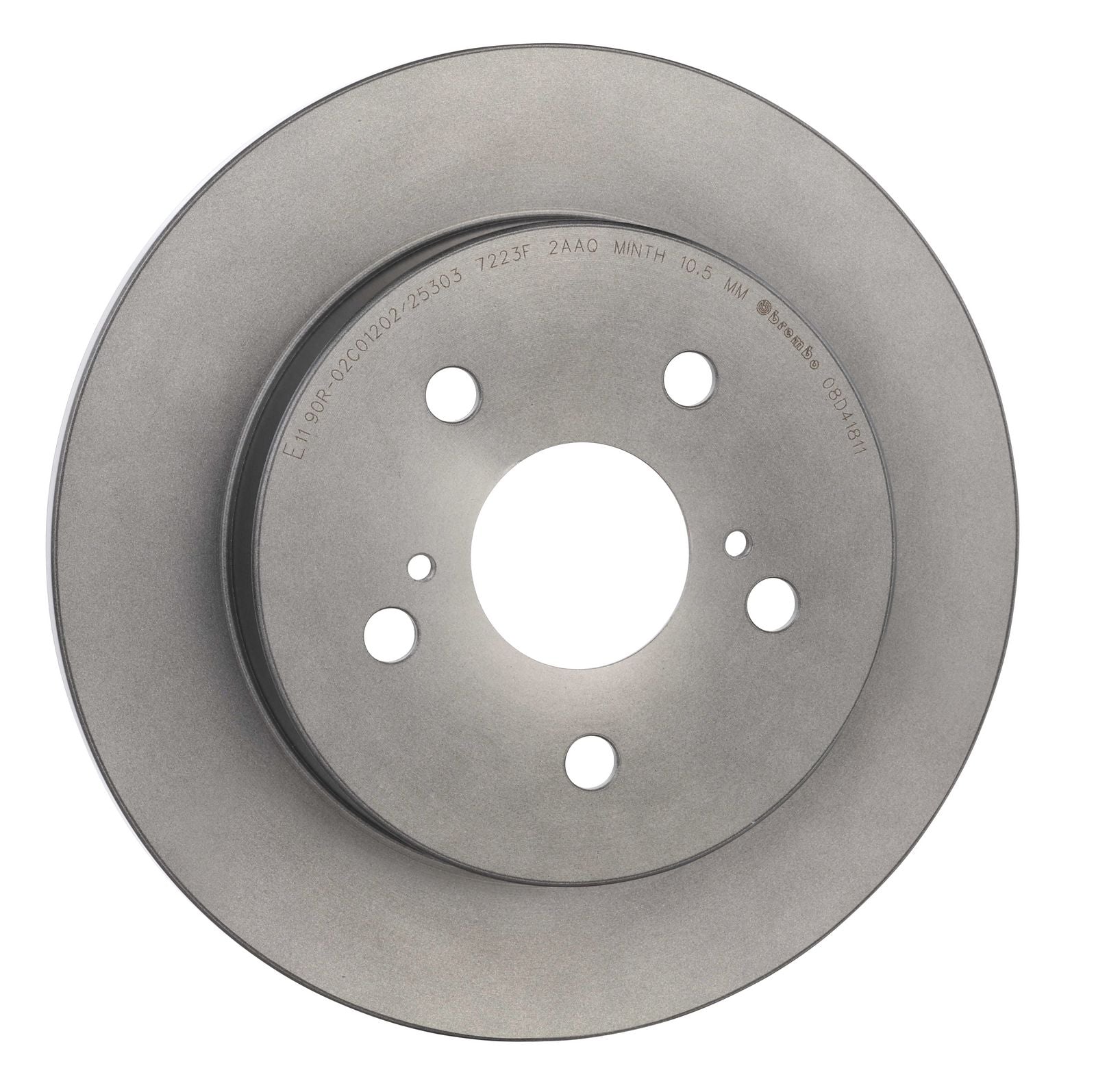 PRIME UV Coated Rear Disc Brake Rotor - 08.D418.11_30