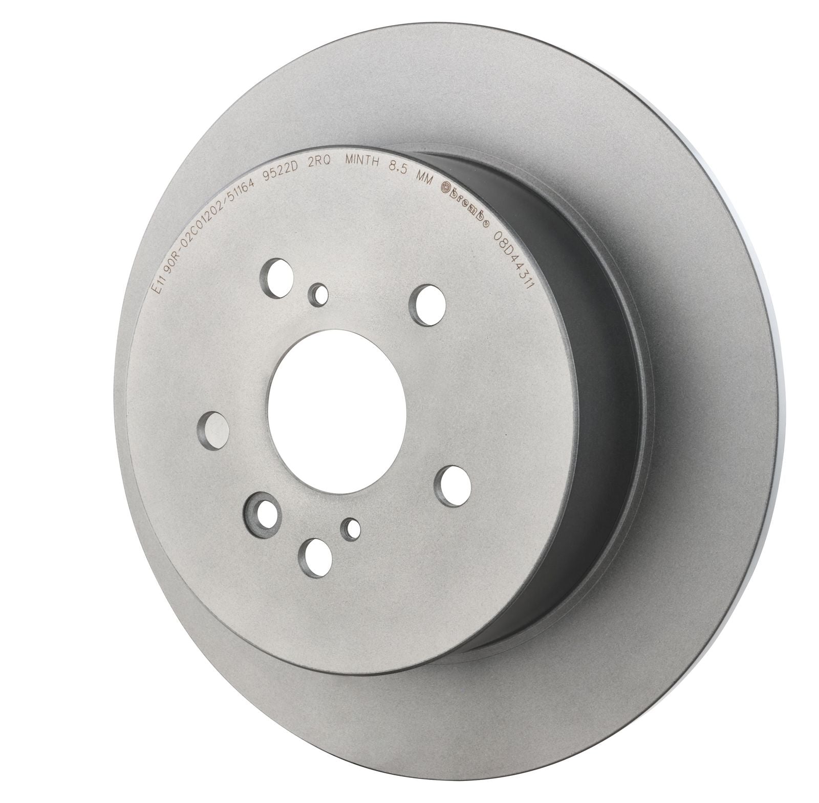 PRIME UV Coated Rear Disc Brake Rotor - 08.D443.11_09