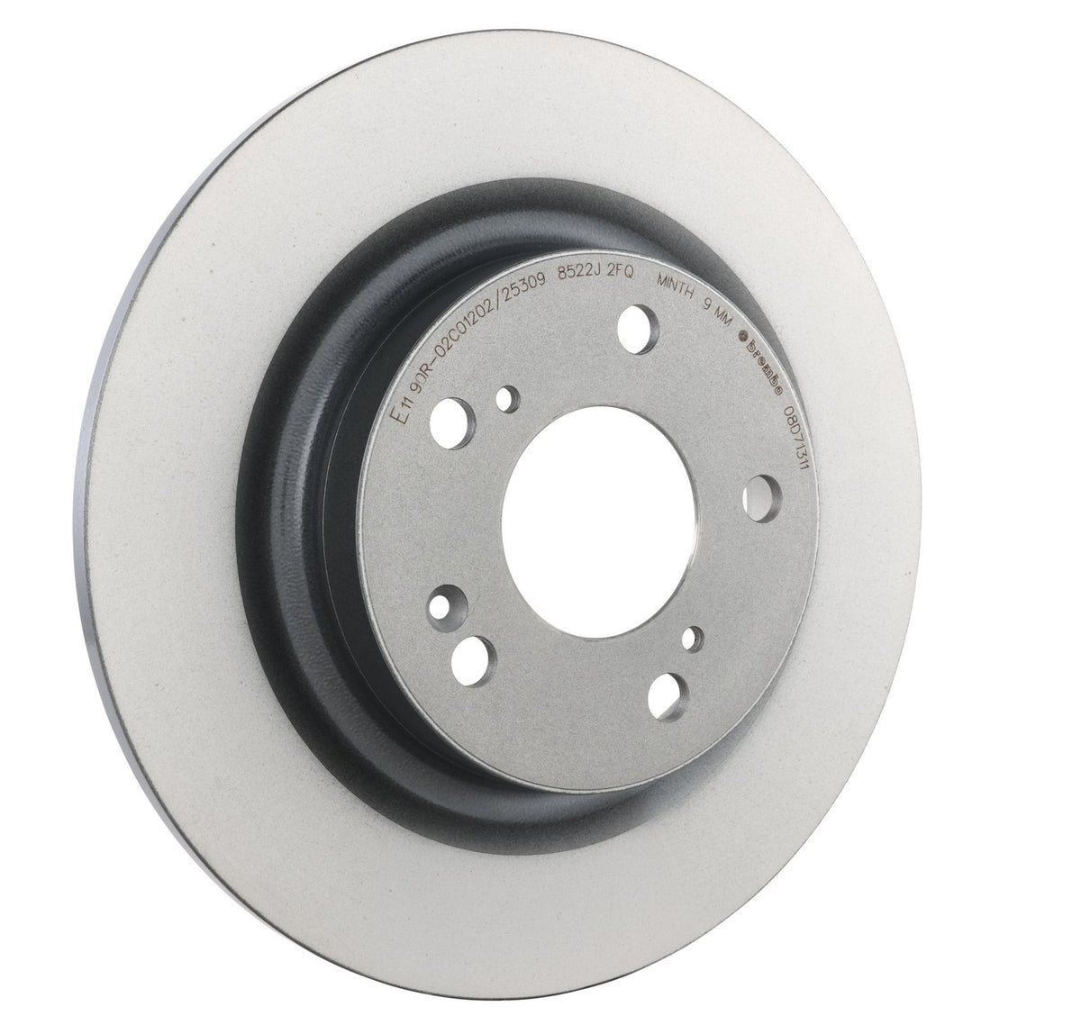 PRIME UV Coated Rear Disc Brake Rotor - 08.D713.11_29