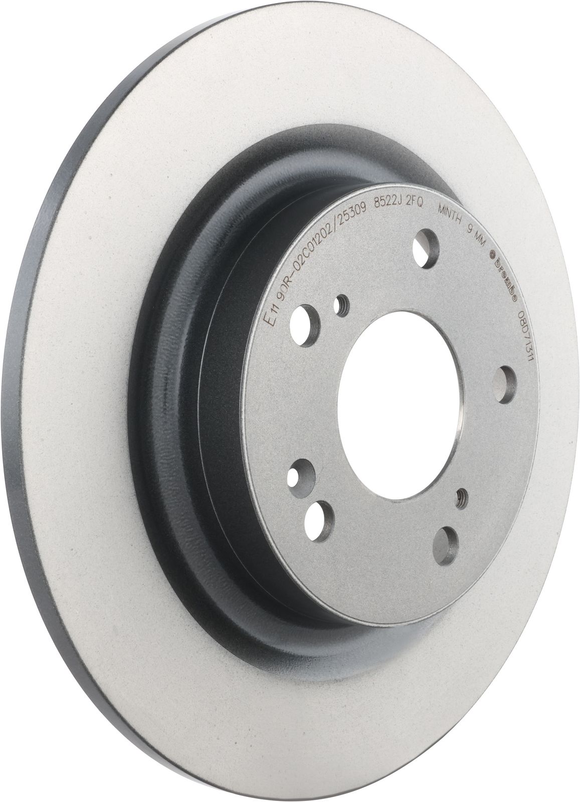 PRIME UV Coated Rear Disc Brake Rotor - 08.D713.11_01