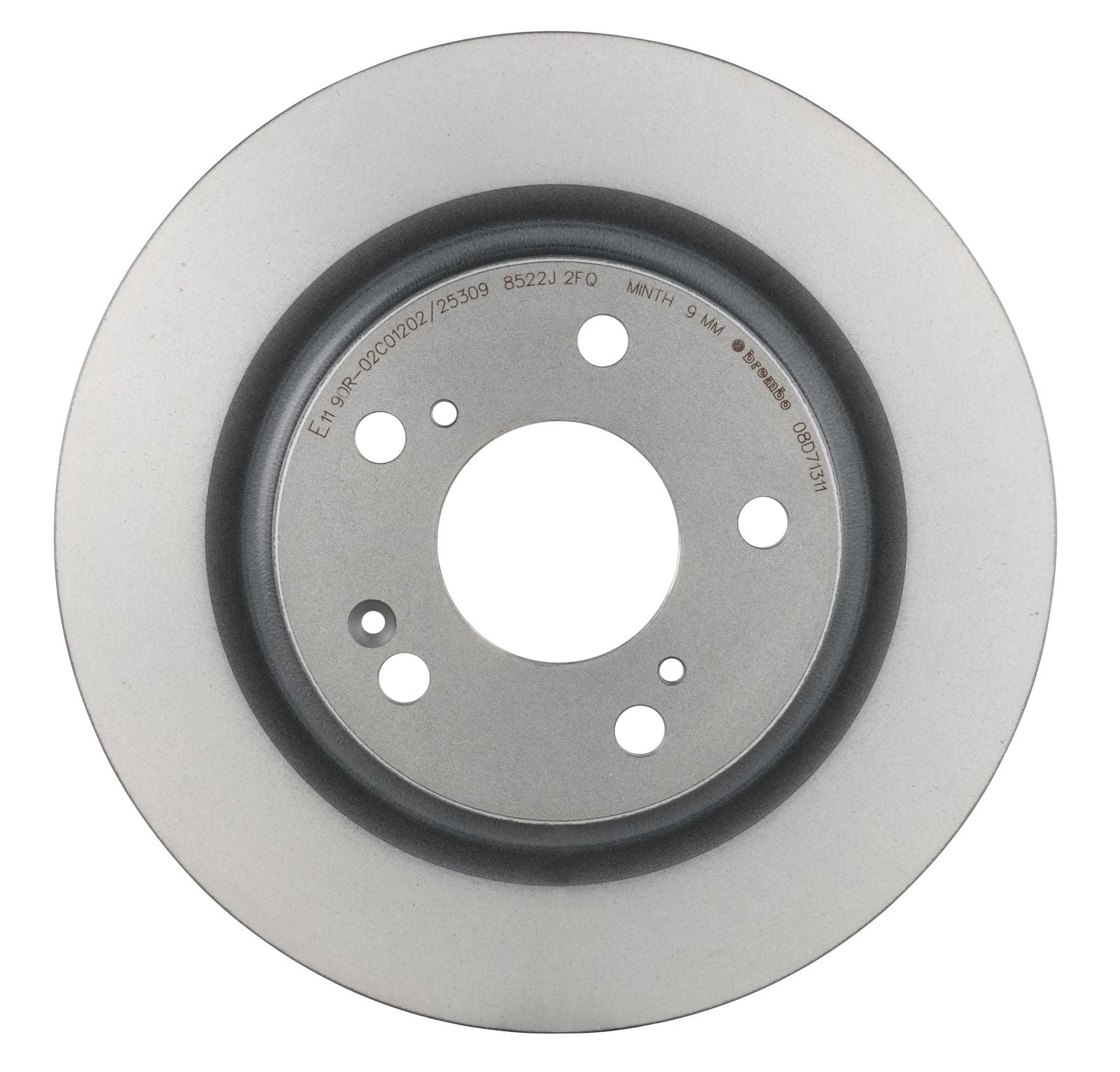 PRIME UV Coated Rear Disc Brake Rotor - 08.D713.11_07