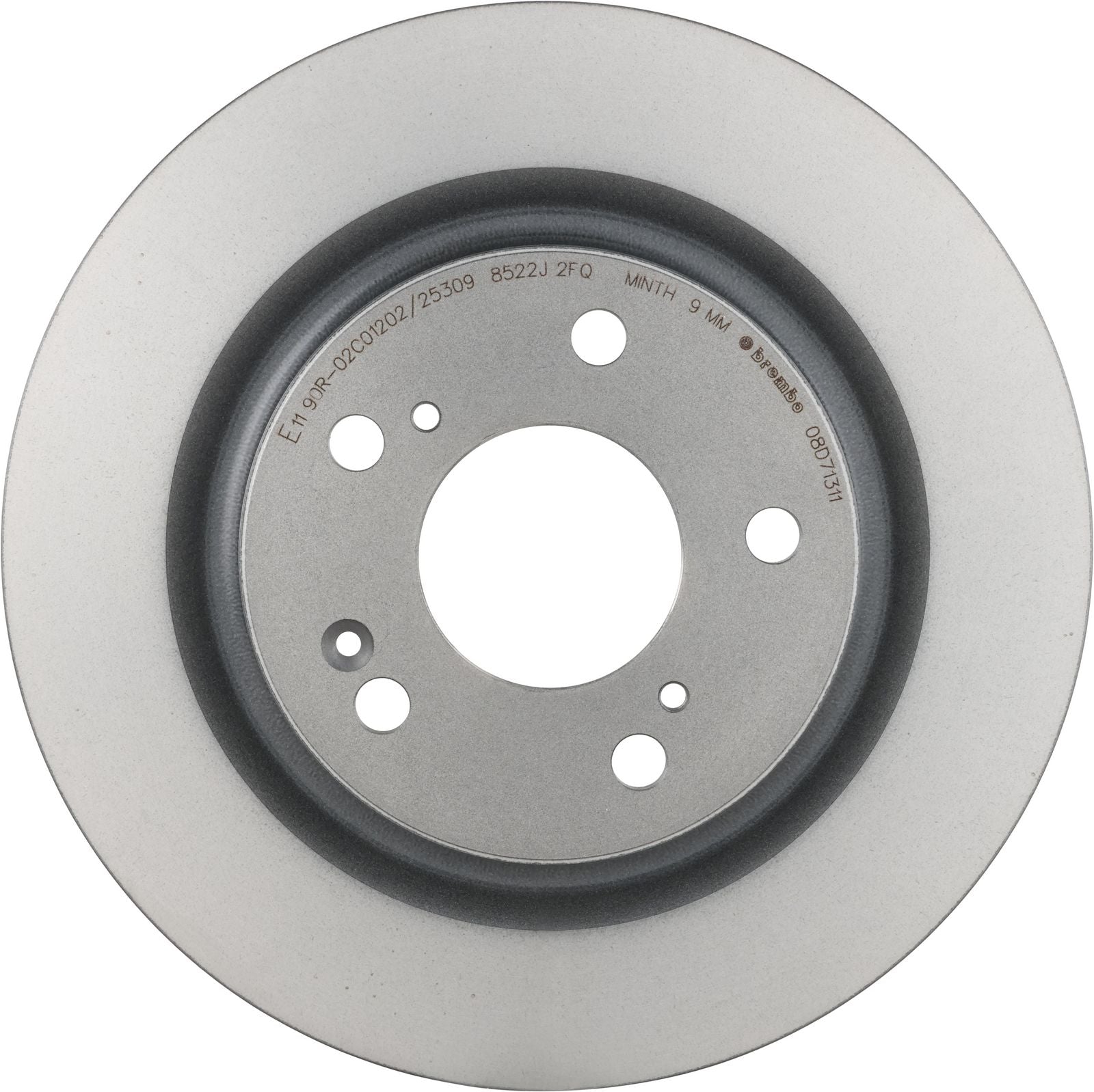 PRIME UV Coated Rear Disc Brake Rotor - 08.D713.11_03